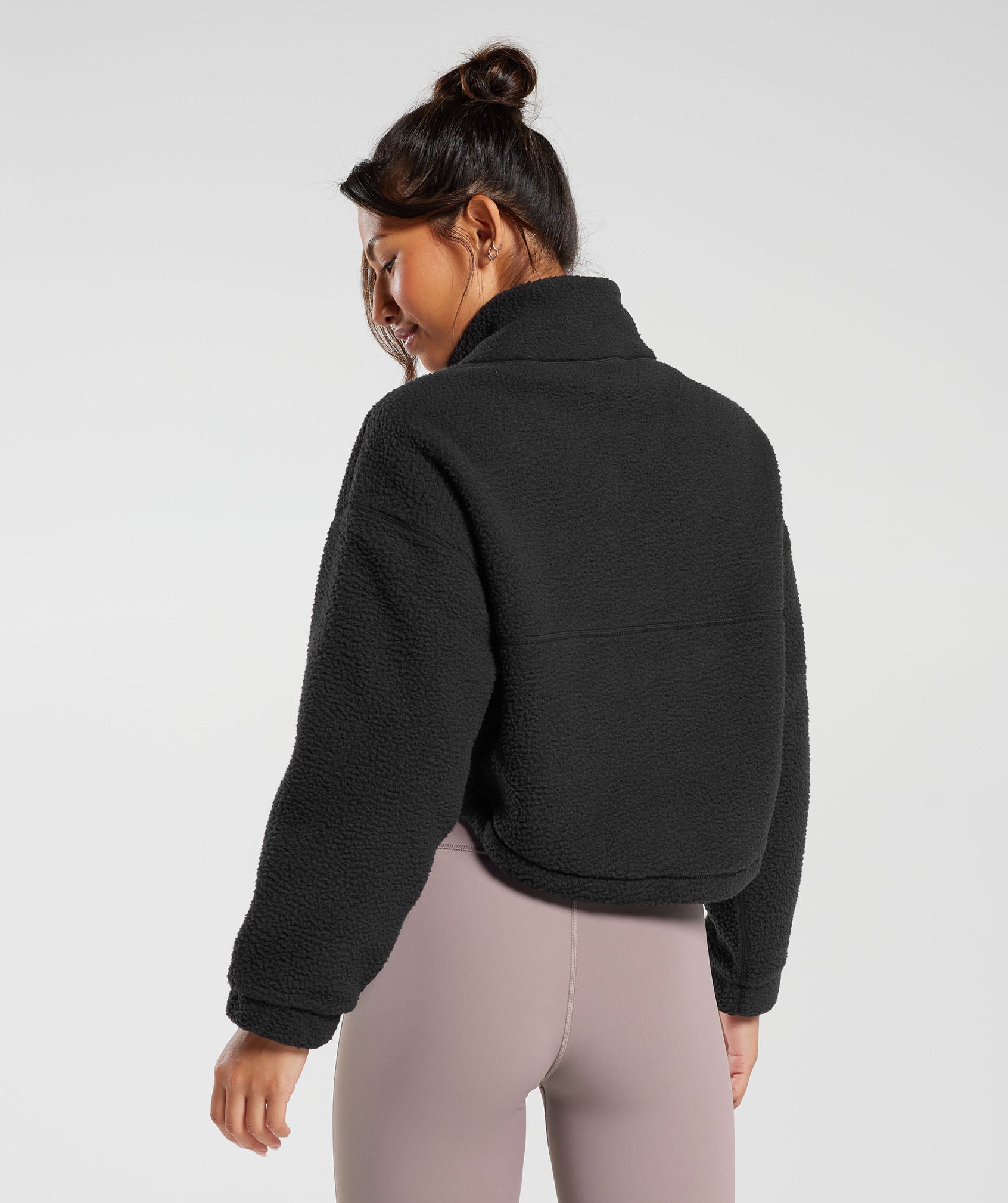 Gymshark Sweat Seamless Zip Up Jacket - Black