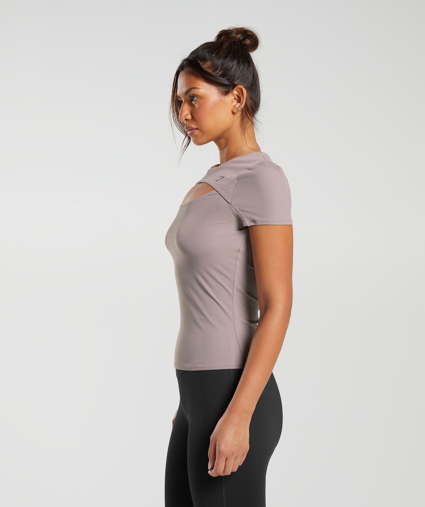 Elevate Top in Washed Mauve - view 3