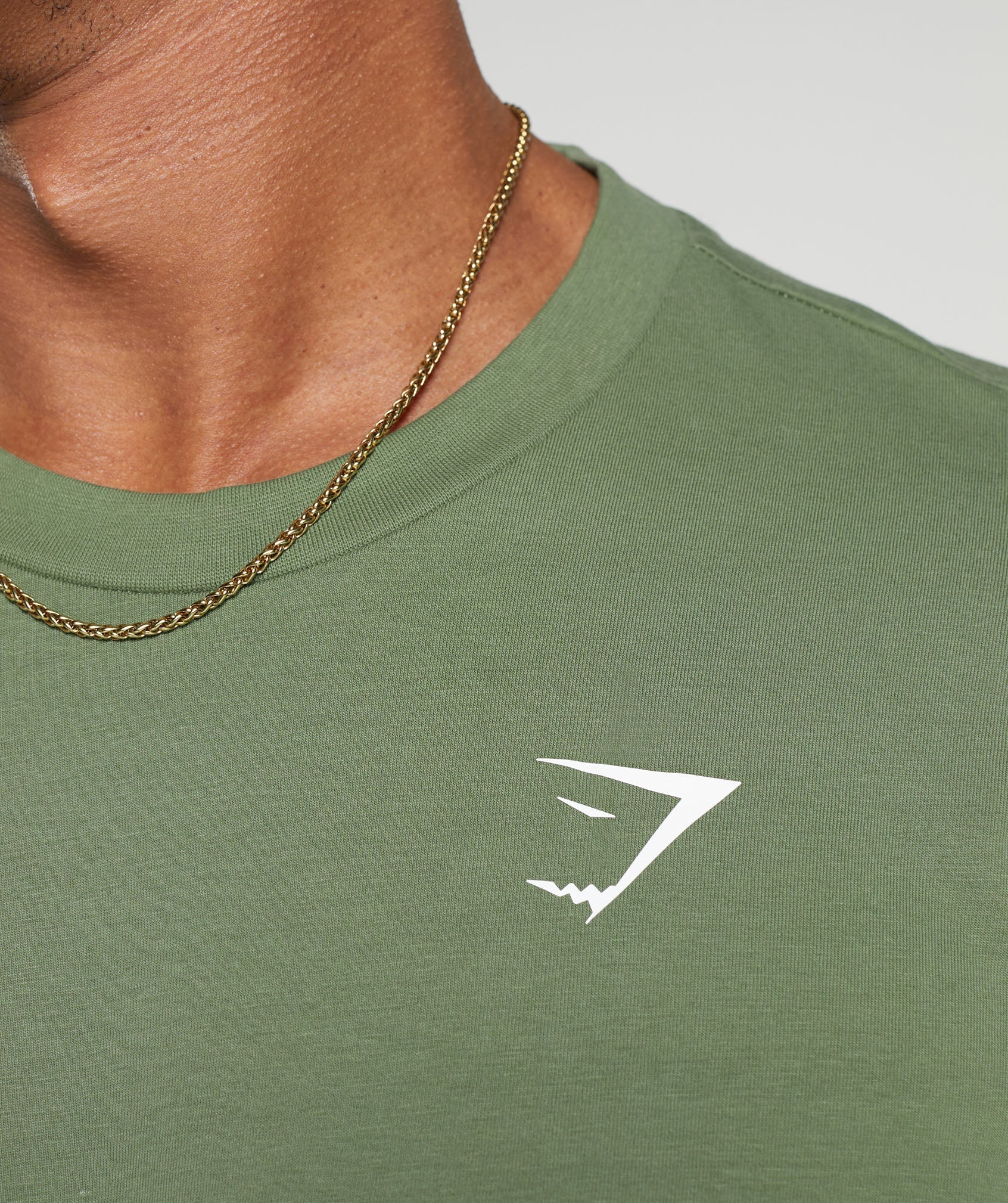 Essential Oversized T-Shirt in Force Green - view 5