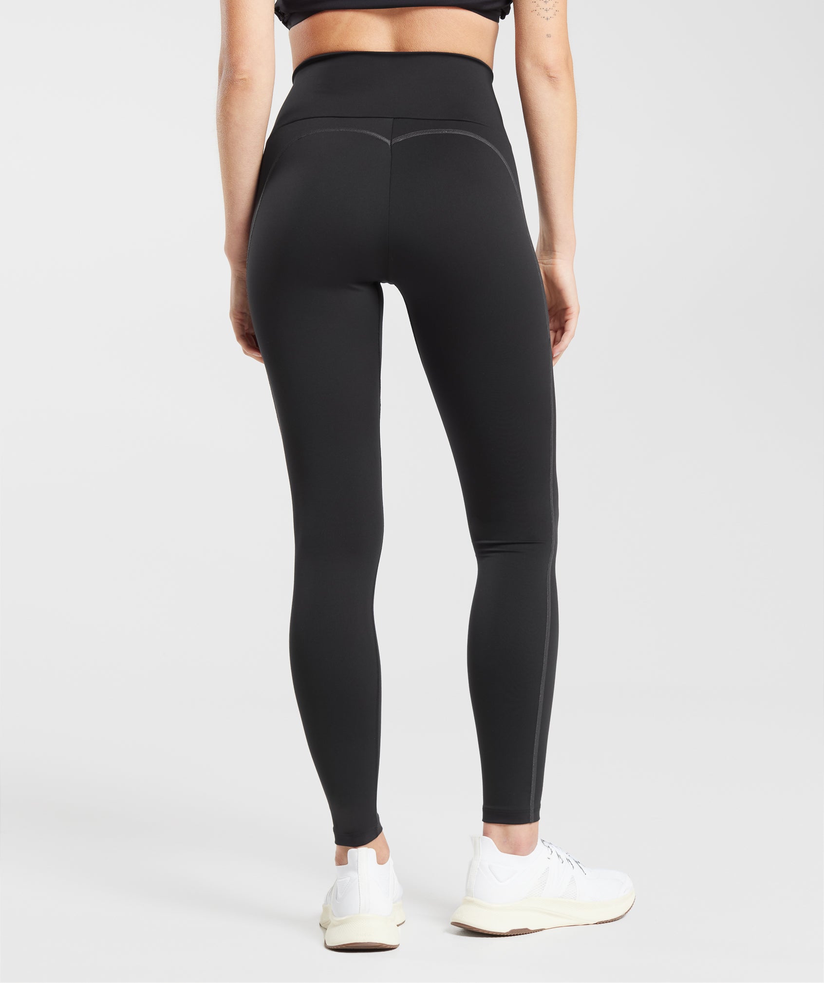 Gymshark Waist Support Leggings - Black Print