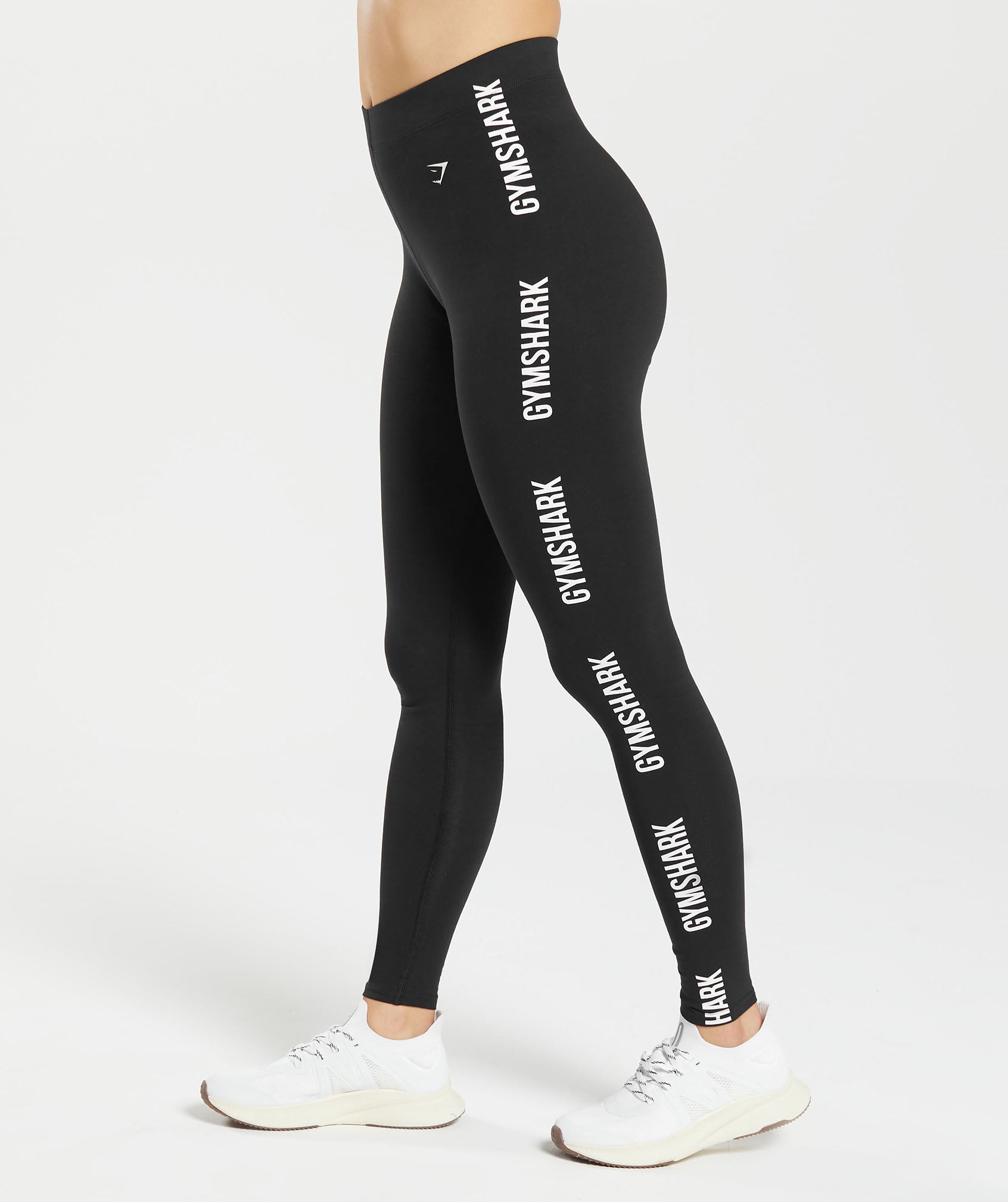 Gymshark Black High Rise Training Activewear Cropped Leggings Womens Size  Medium спортивная одежда купить недорого в интернет-магазине