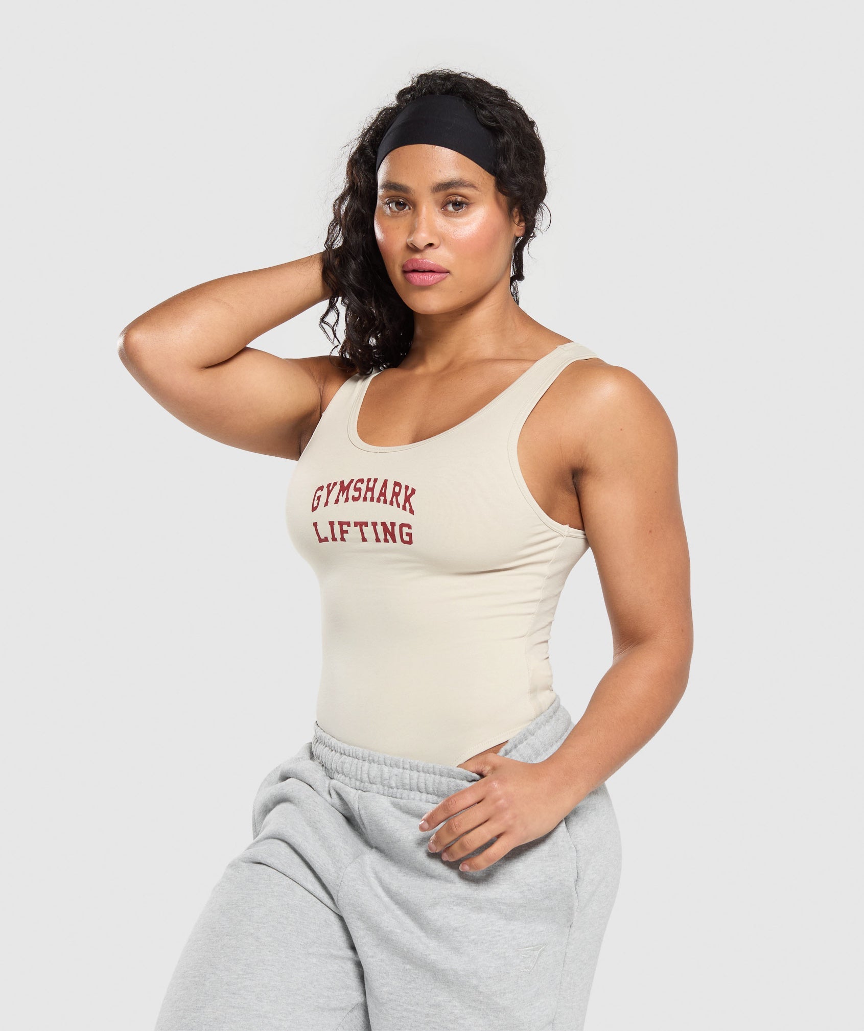 Gymshark Lifting Bodysuit - Pebble Grey | Gymshark