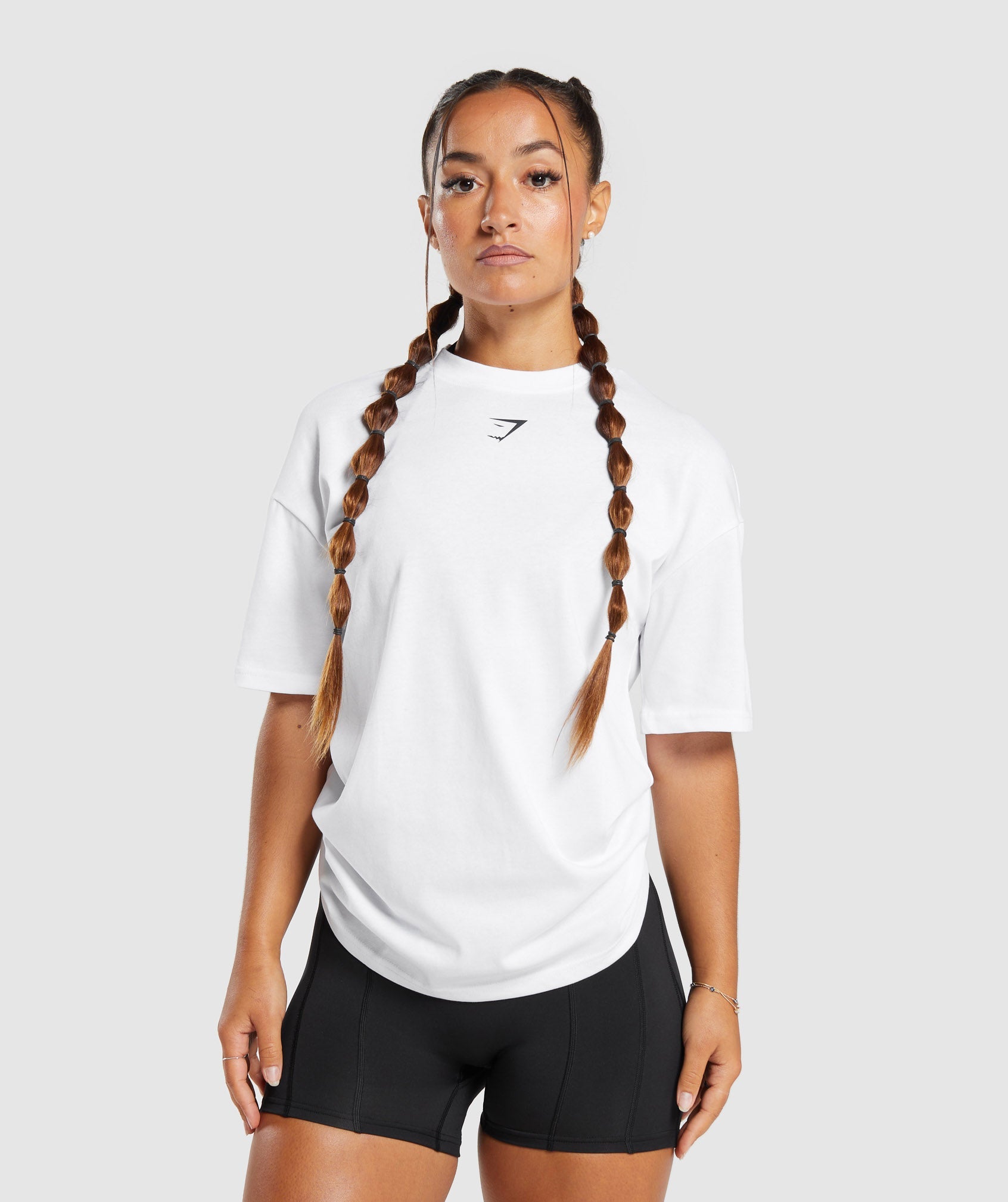 Gymshark GS Power Oversized T-Shirt - Walnut Mauve