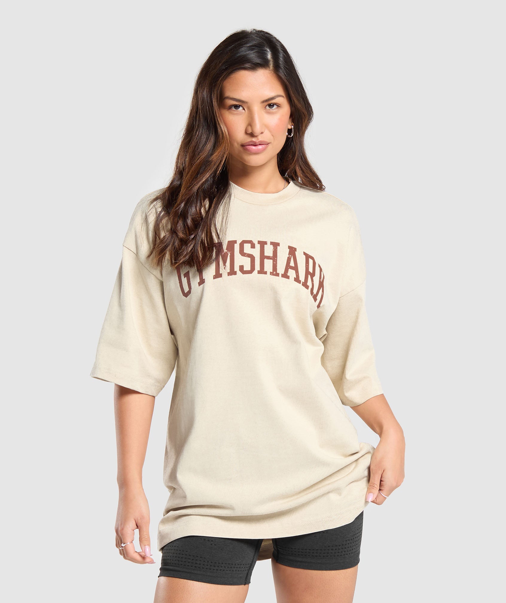 GFX Collegiate Oversized T Shirt