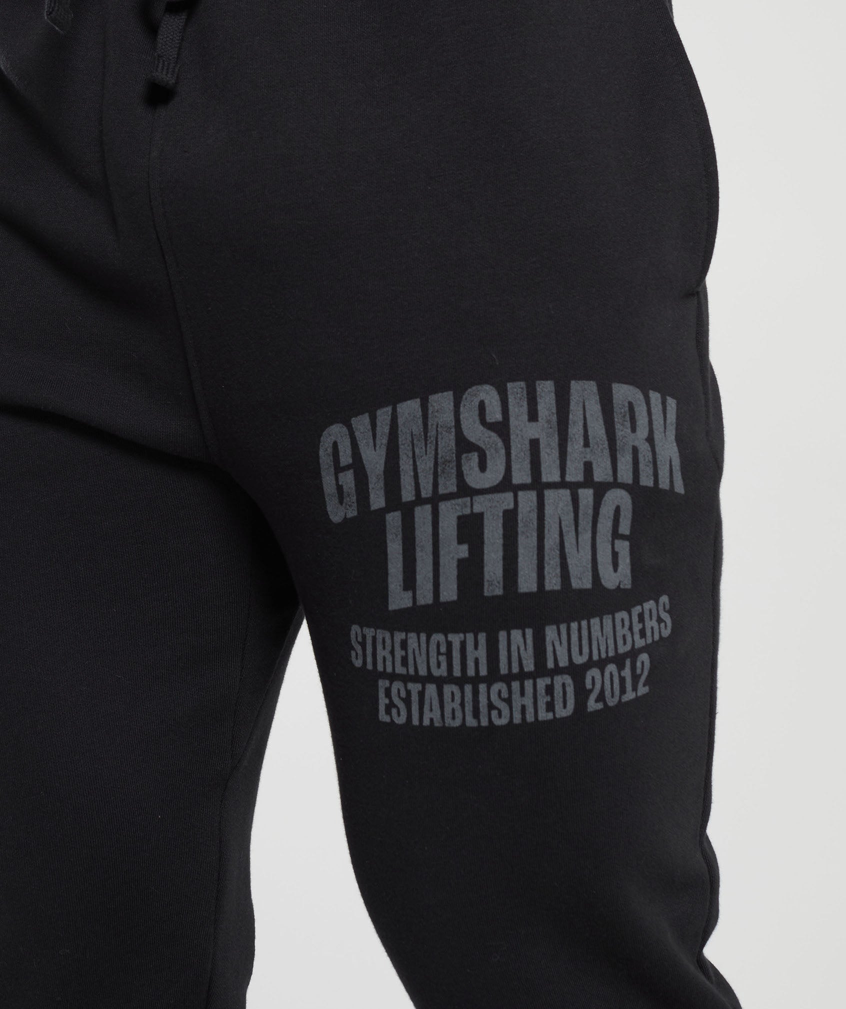 Lifting Joggers in Black - view 6