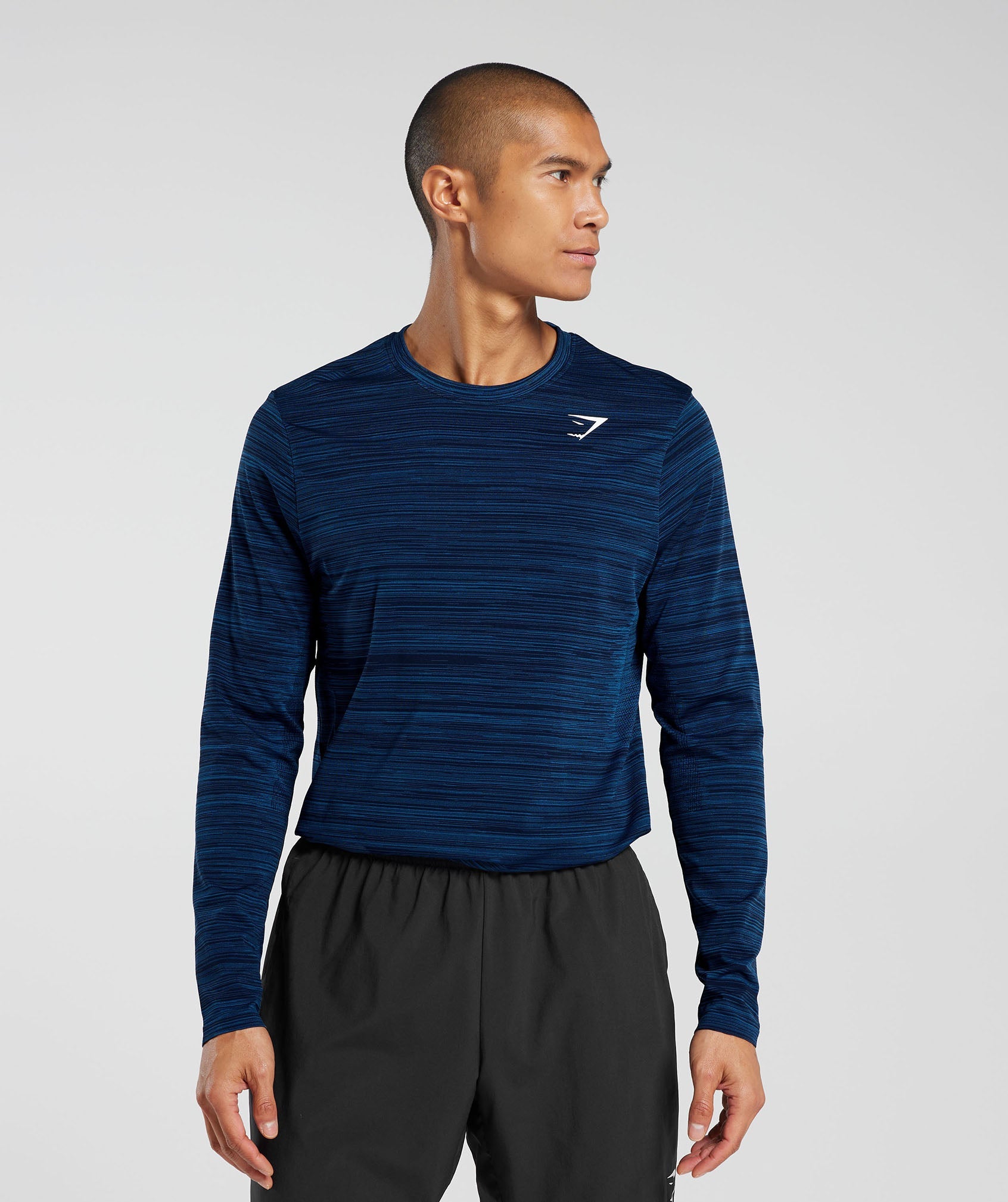 Heather Seamless Long Sleeve T-Shirt