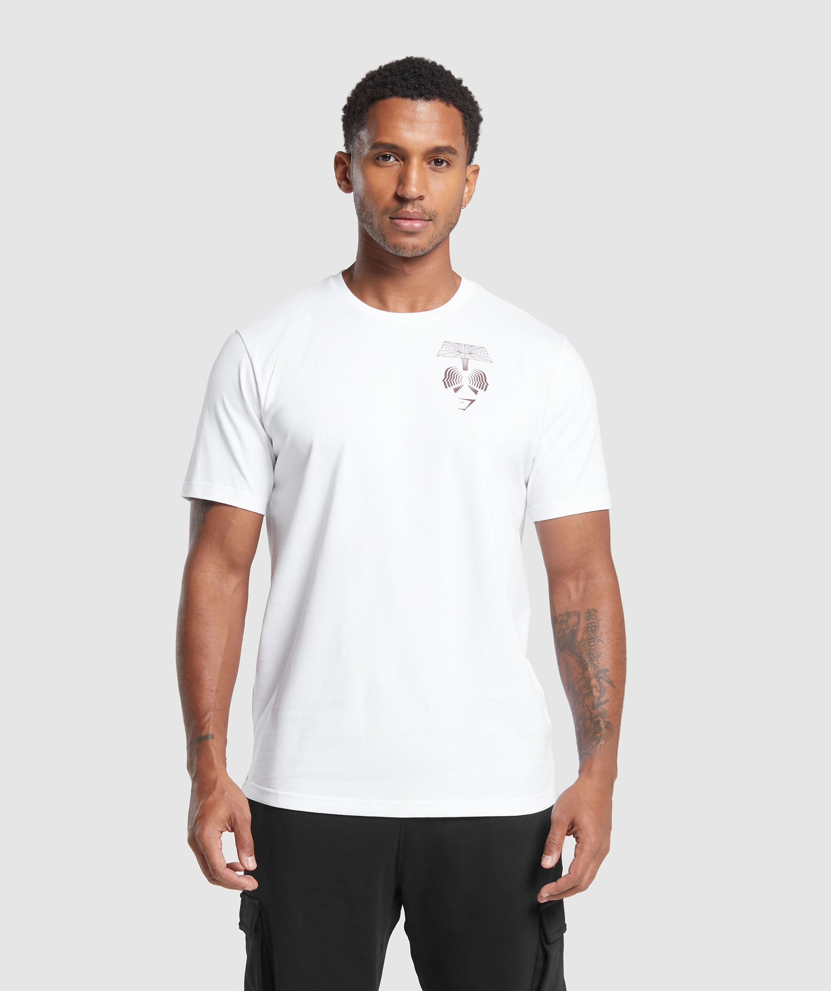 Hybrid Wellness T-Shirt in White - view 2