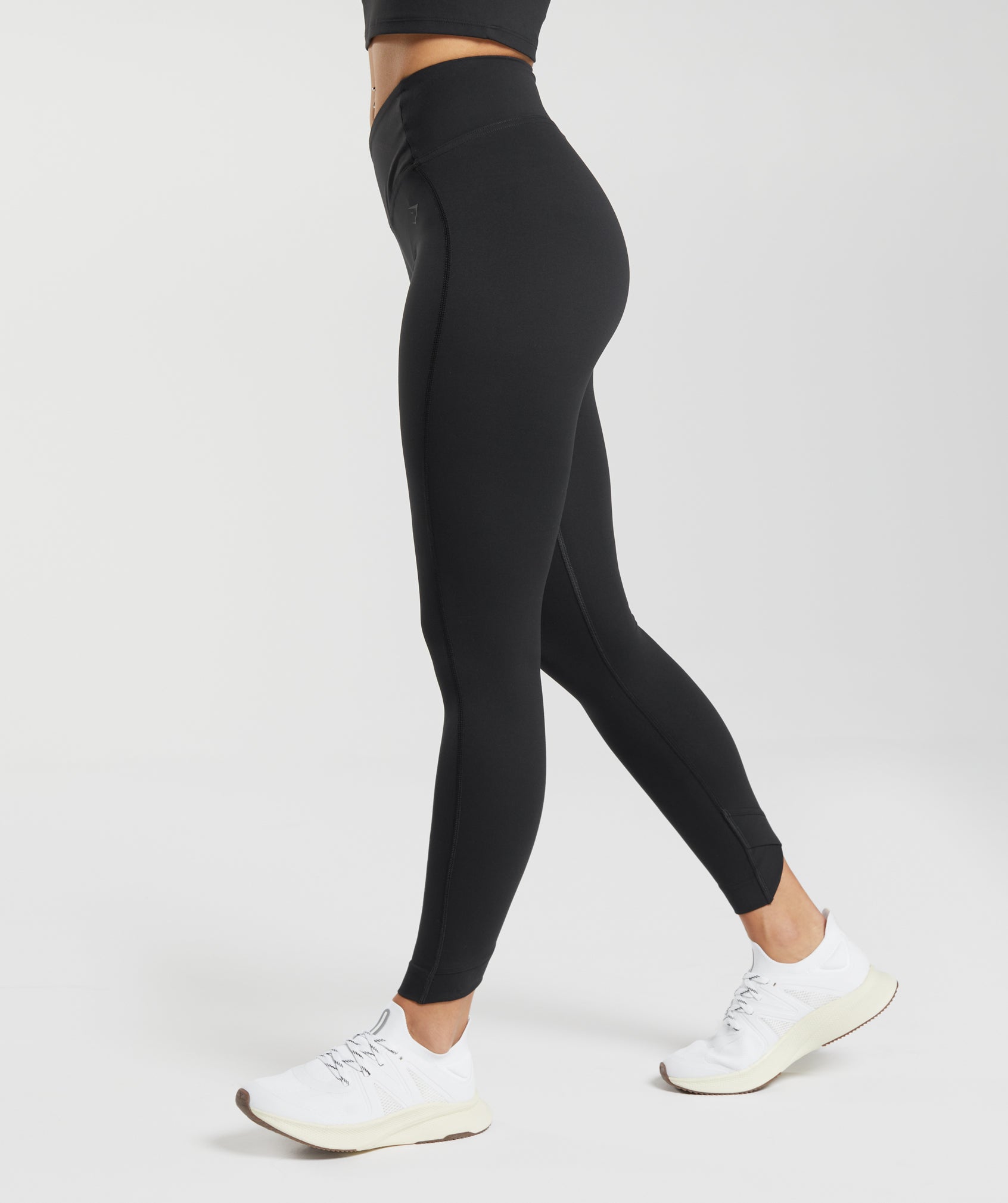 Black & Neon FTE Crossover leggings with pockets – Yellow Lite