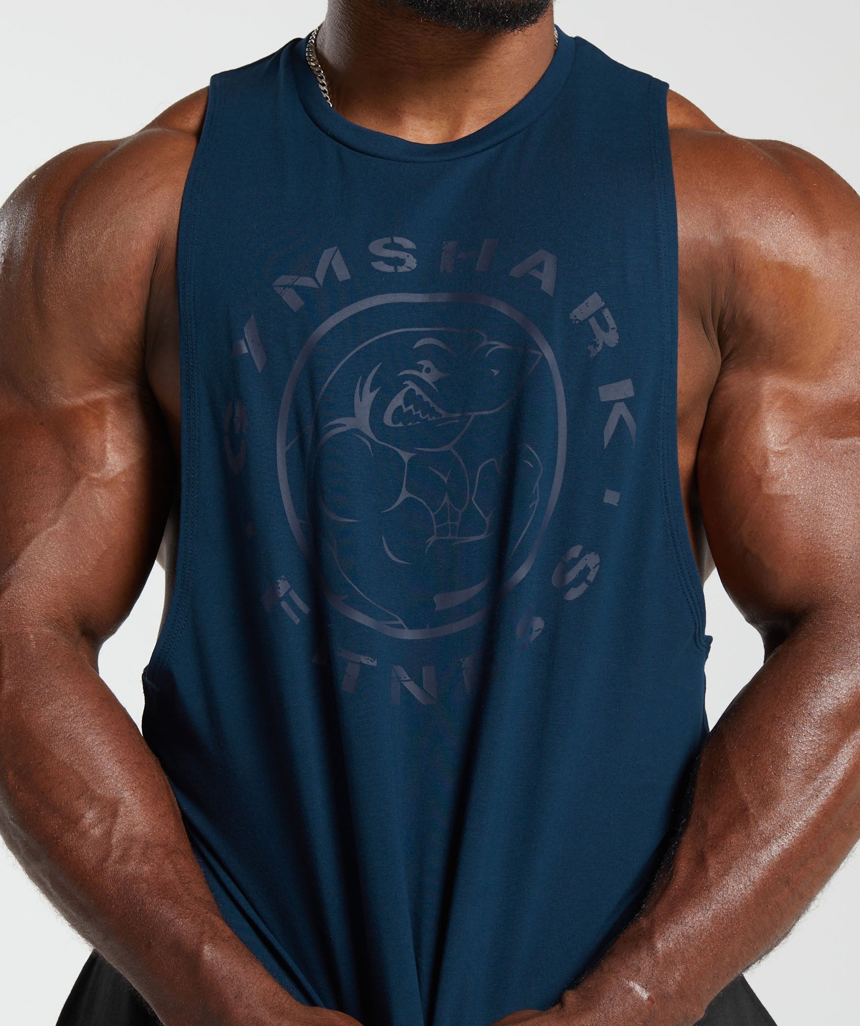 Legacy Drop Arm Tank in Navy - view 5