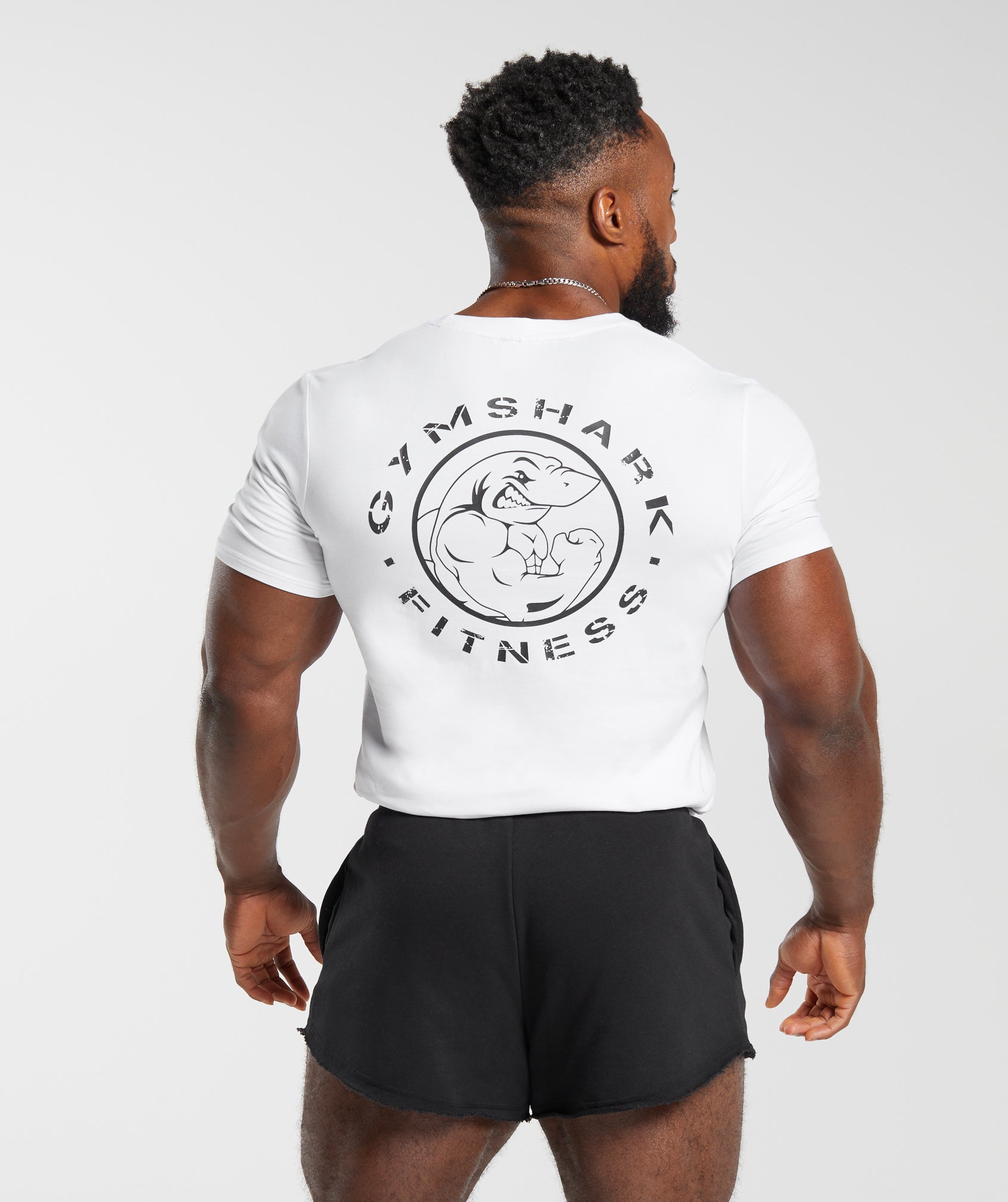 Tee shirt Gymshark Gris taille XL International en Coton - 30941144