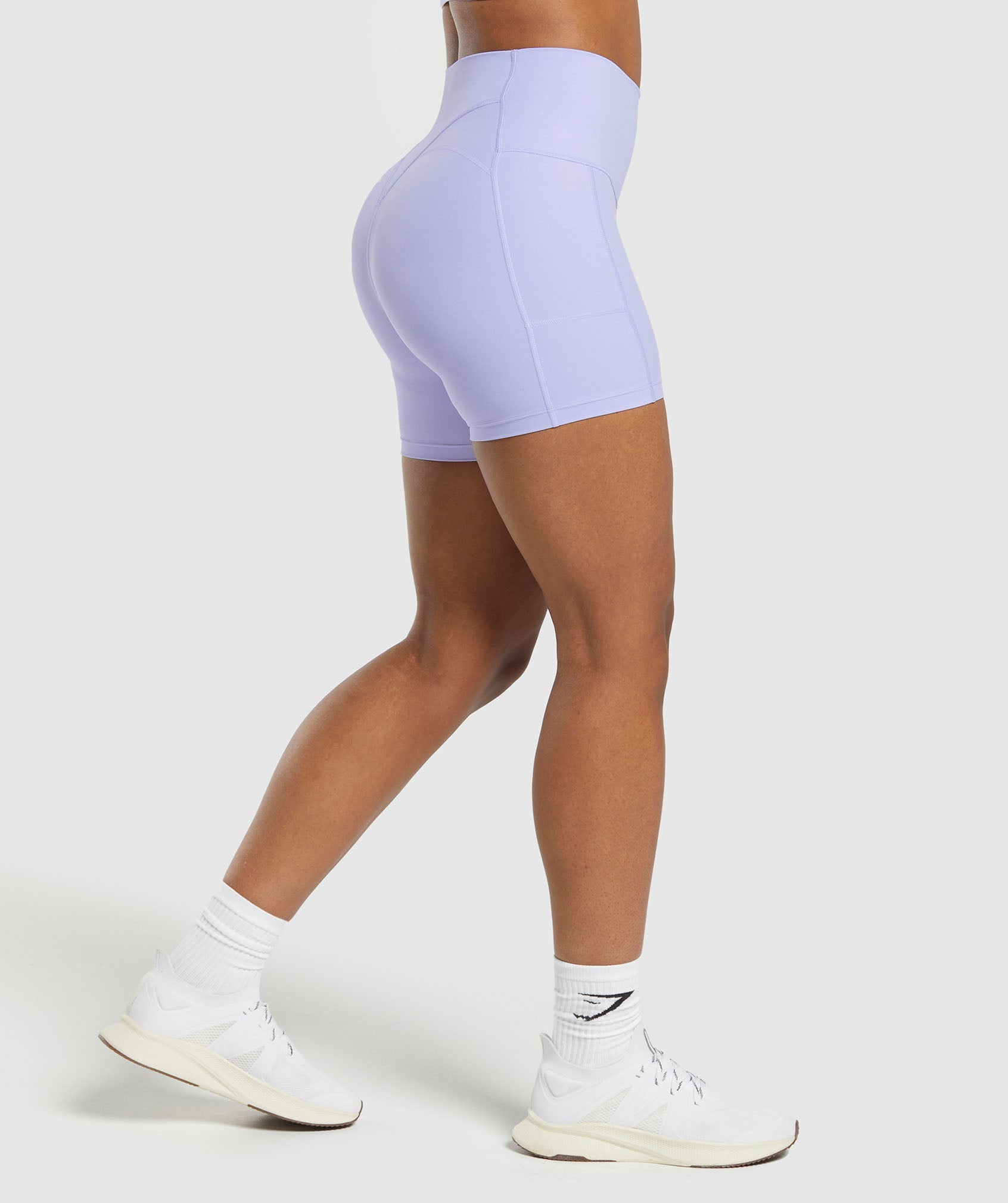 GS x Libby Shorts in Powdered Lilac - view 3