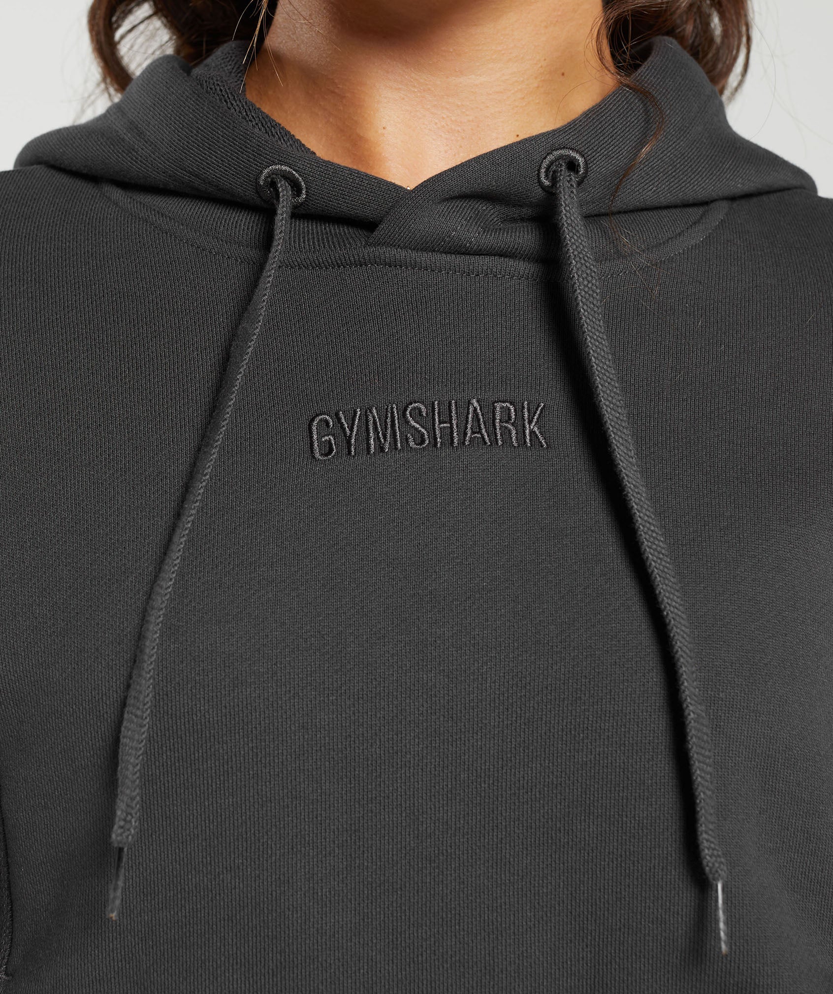 Heavyweight Loopback Sweat Hoodie in Asphalt Grey - view 5