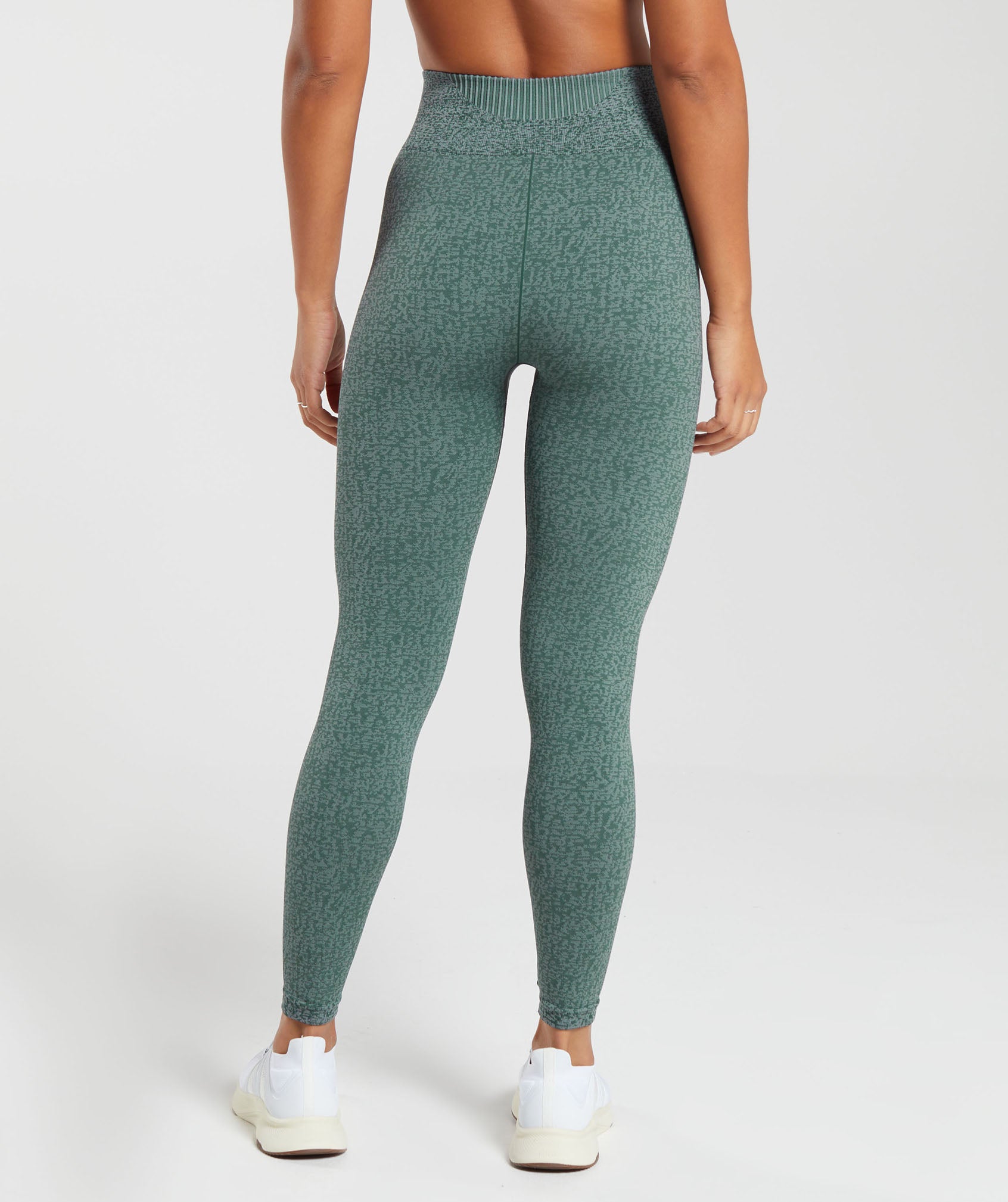 Gymshark women's tight abstract mesh leggings size Medium