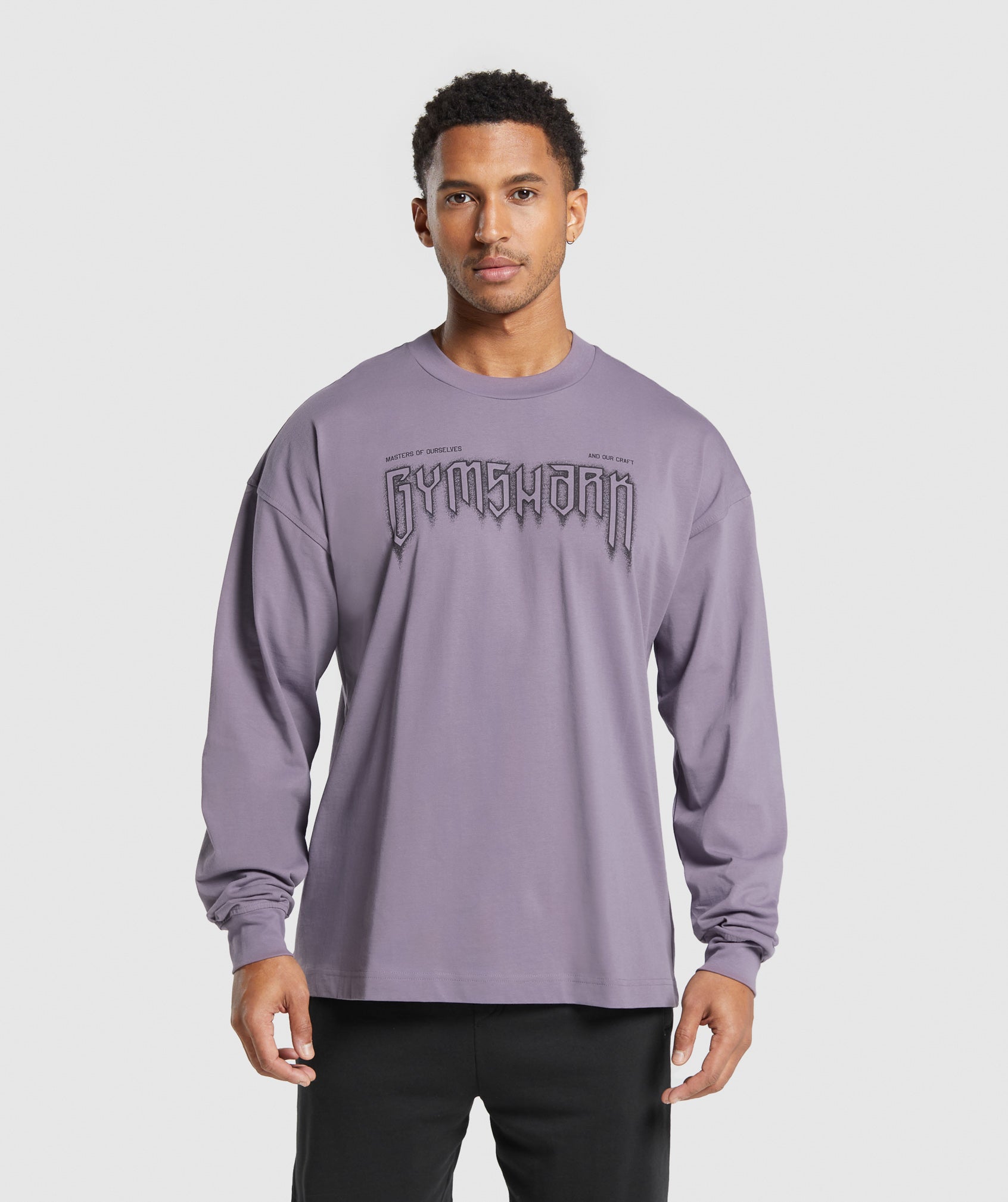 Masters of Our Craft Long Sleeve T-Shirt in Fog Purple - view 1