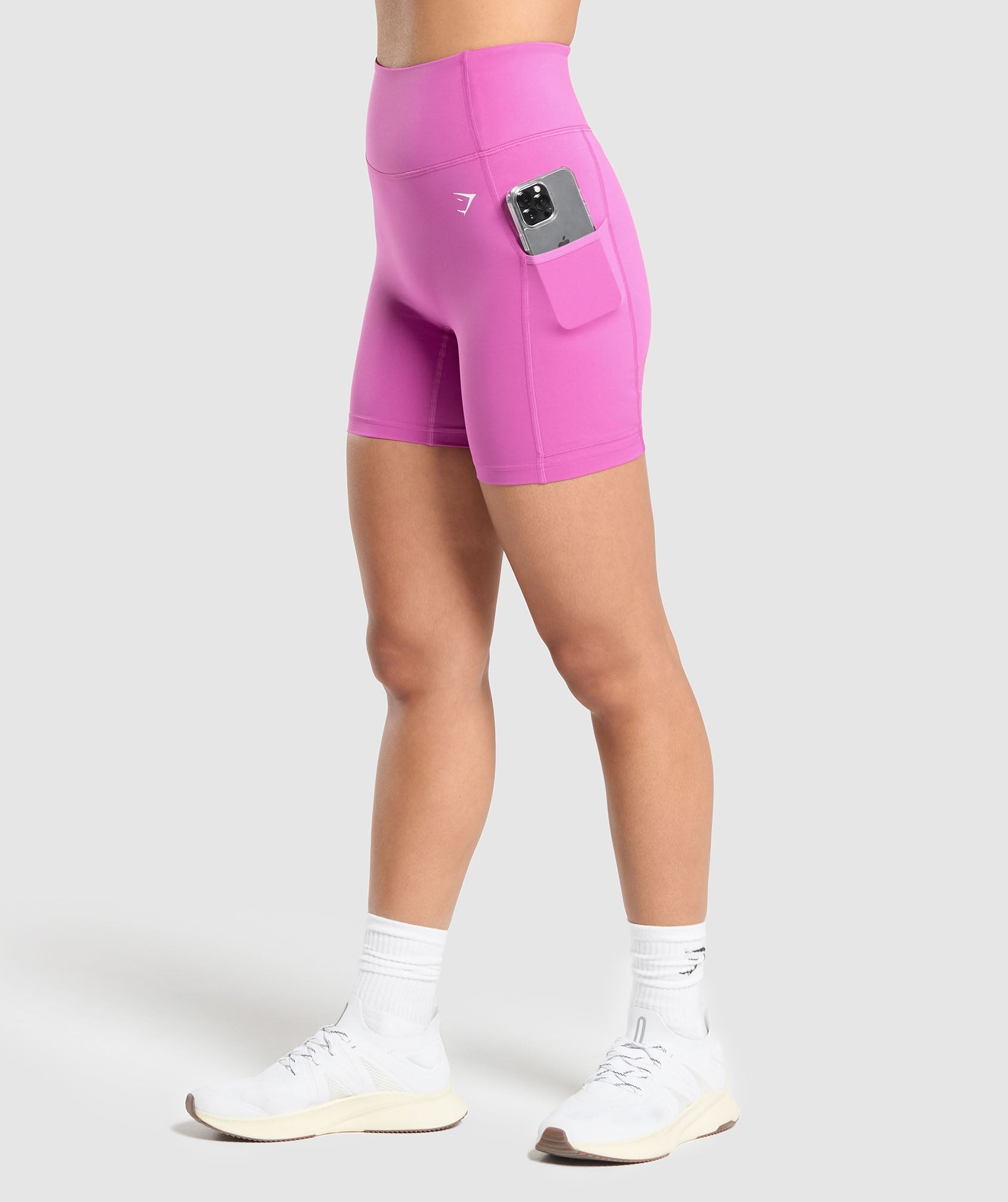 Pocket Shorts in Shelly Pink - view 1