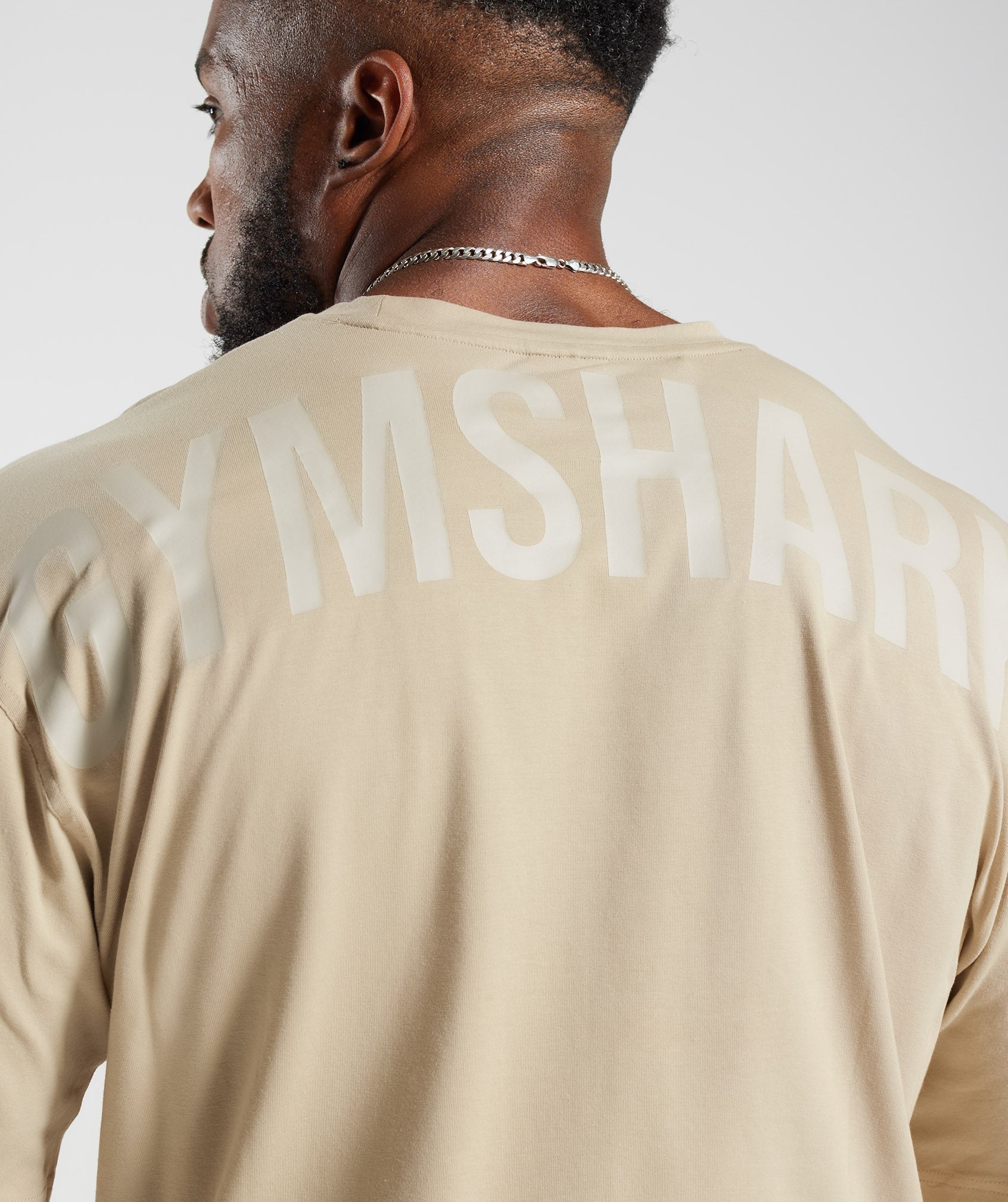 Gymshark Power T-Shirt - Desert Beige | Gymshark