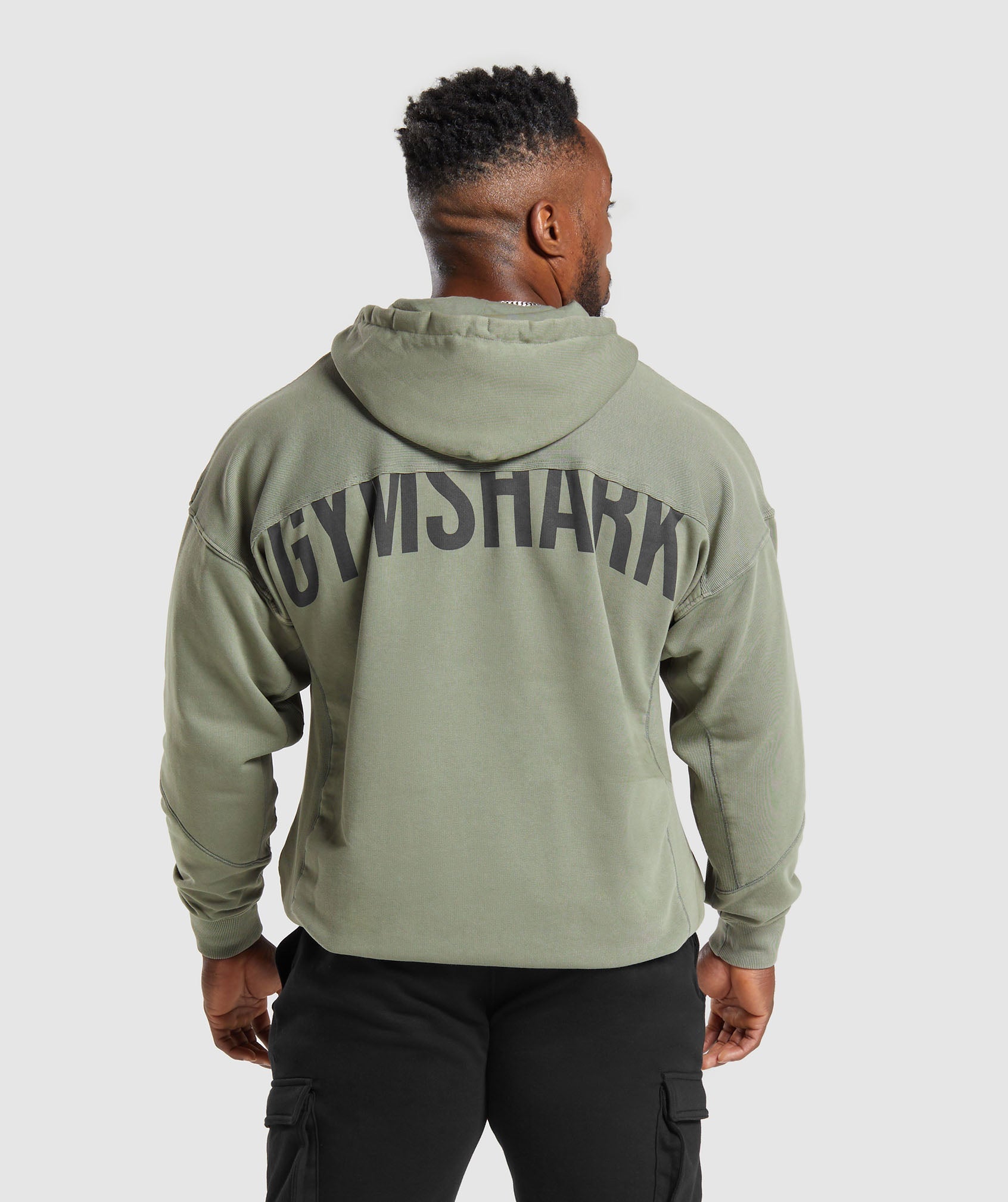 Power Washed Hoodie in Dusk Green