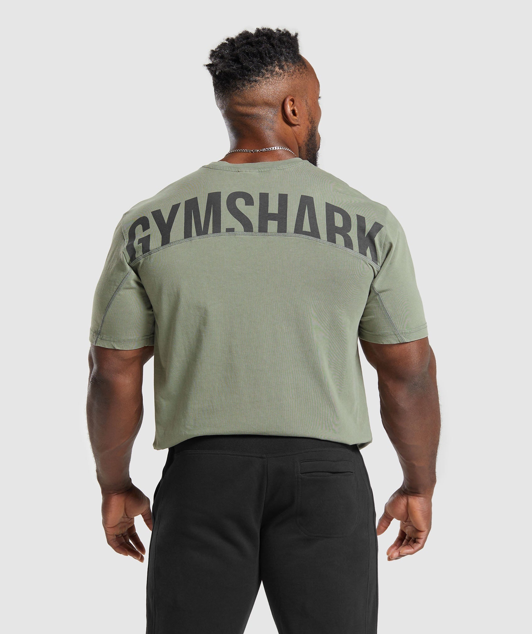 Gymshark Global Lifting Oversized Joggers - Green