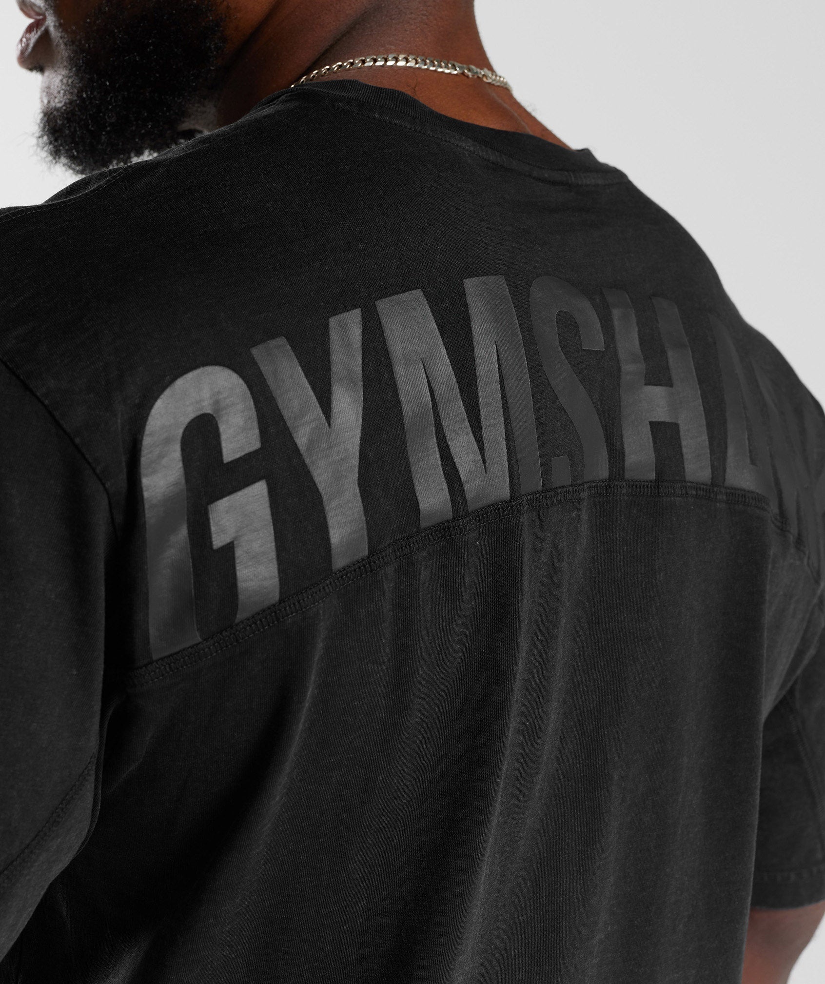 Gymshark Power Washed T-Shirt - Black