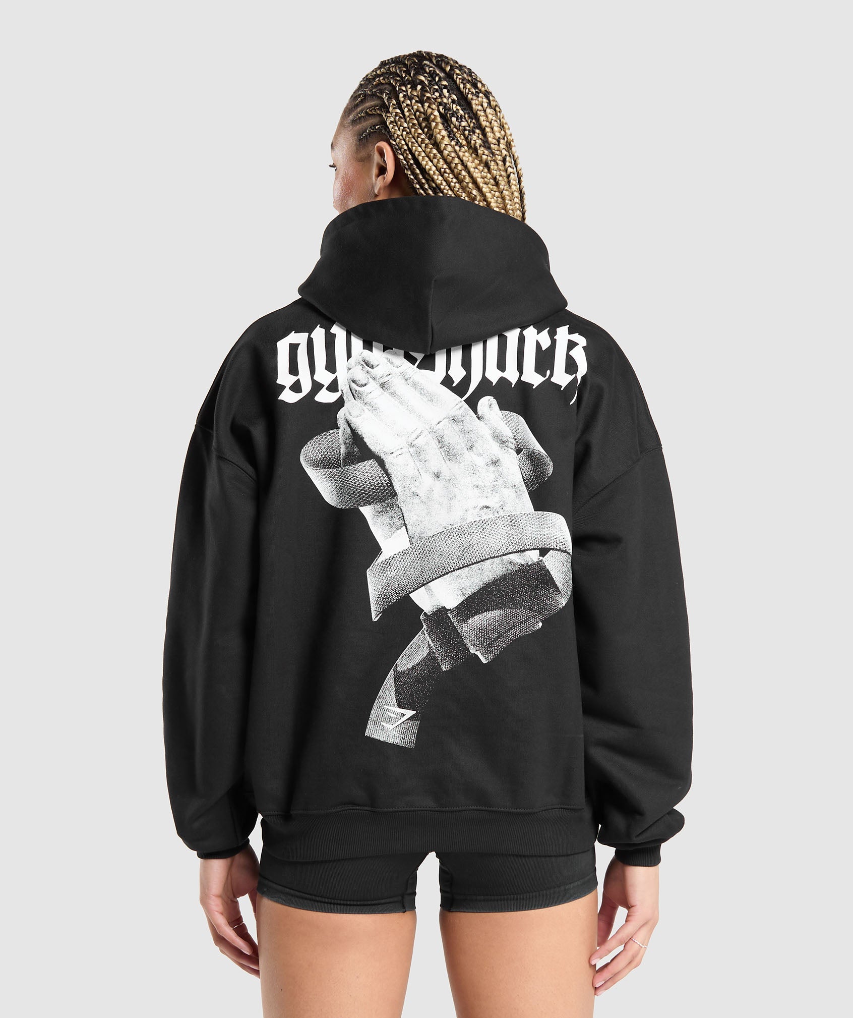 Praying Hands  Oversized Hoodie