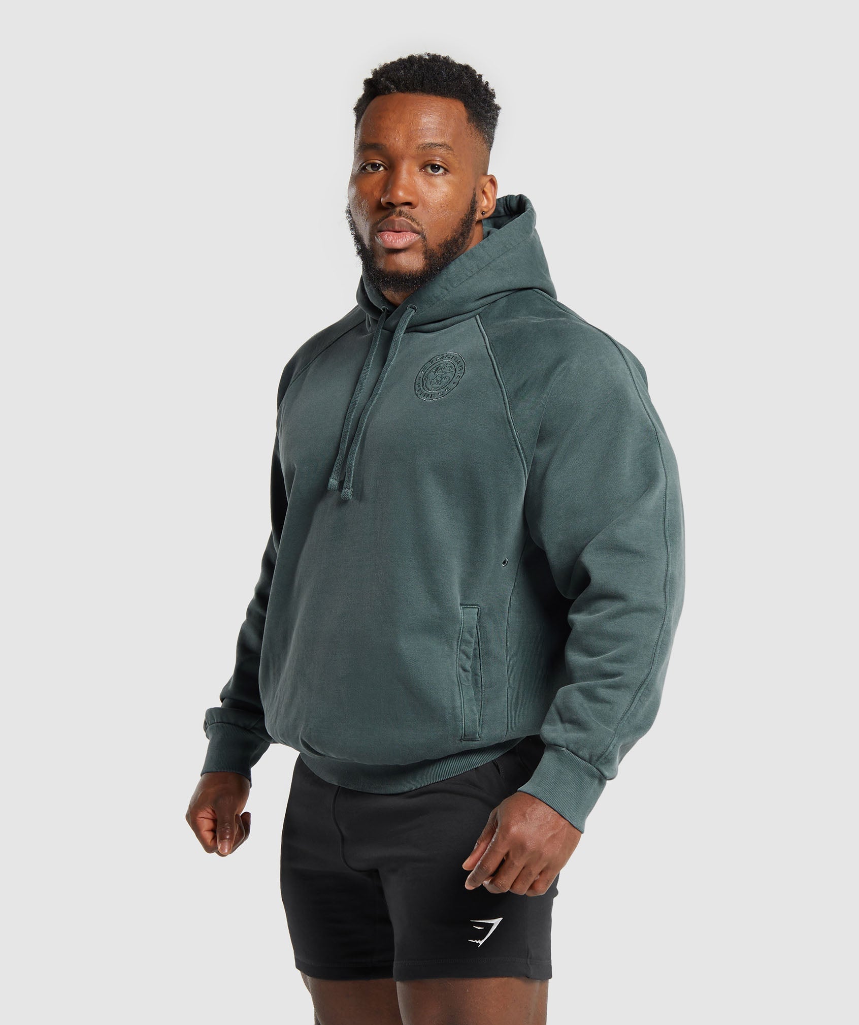 Premium Legacy Hoodie in Cargo Teal - view 3