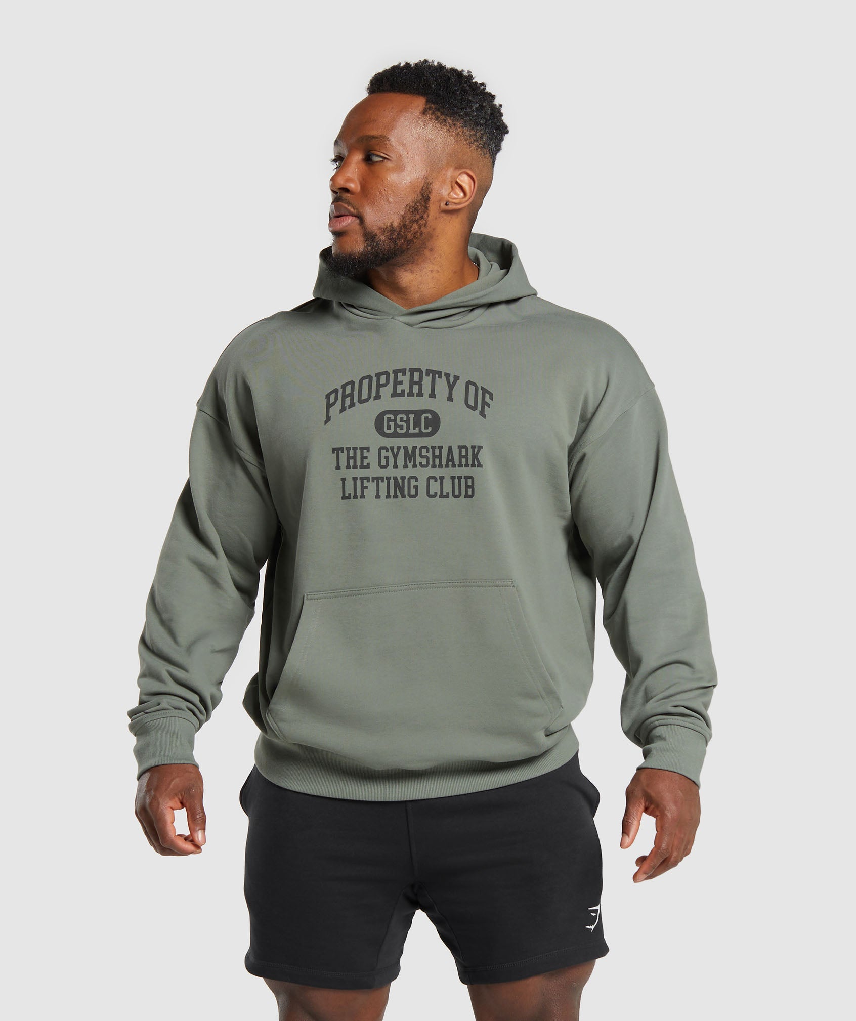 Property Of Hoodie in Unit Green - view 1
