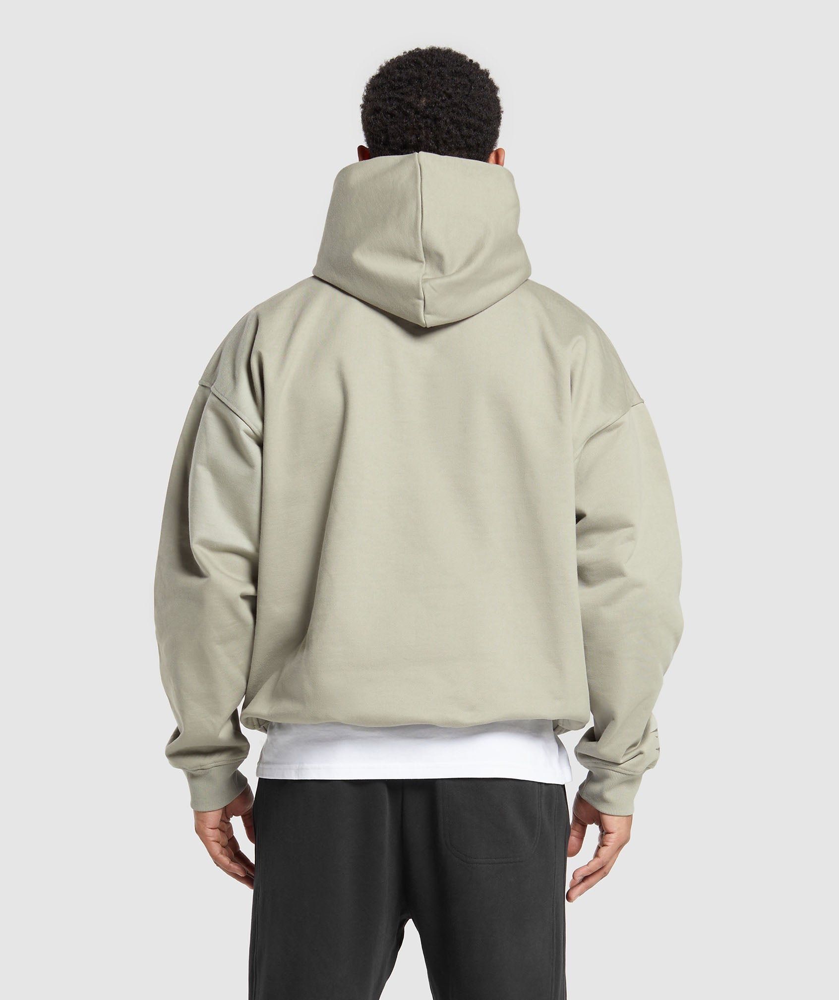 Pump Cover Hoodie in Chalk Green - view 2