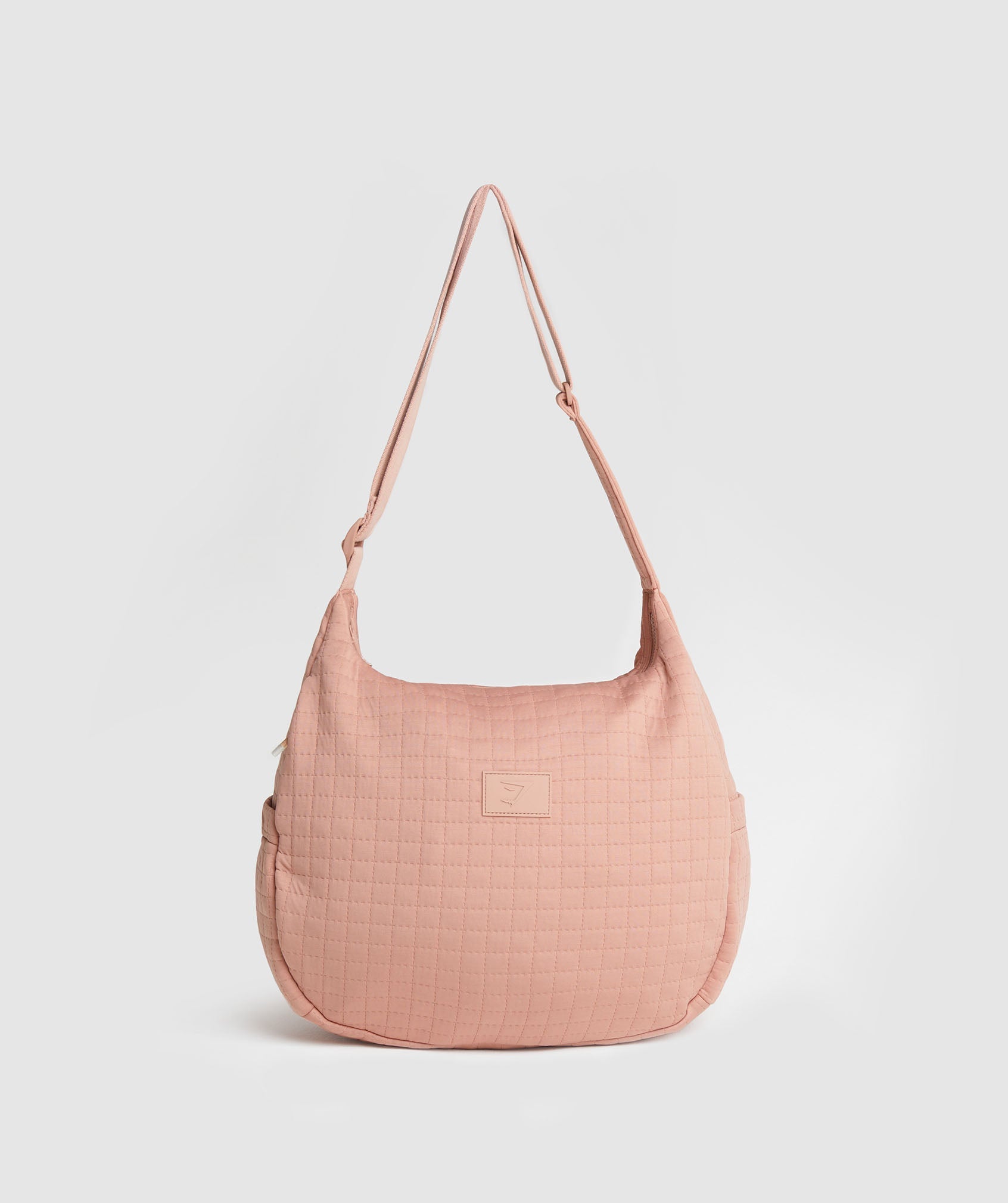 Quilted Bag in Faded Pink