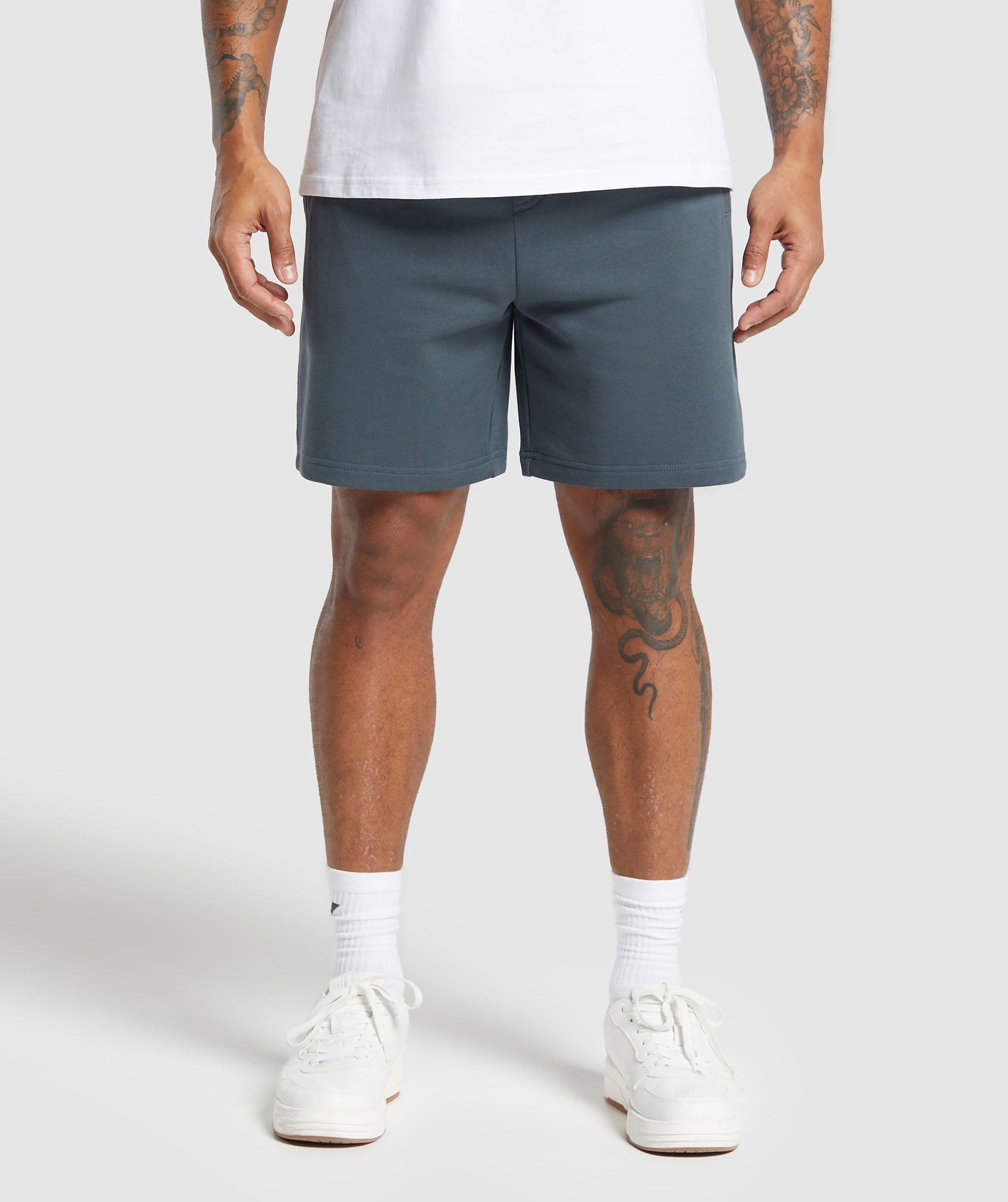 Rest Day Essentials 7" Short in Titanium Blue - view 1