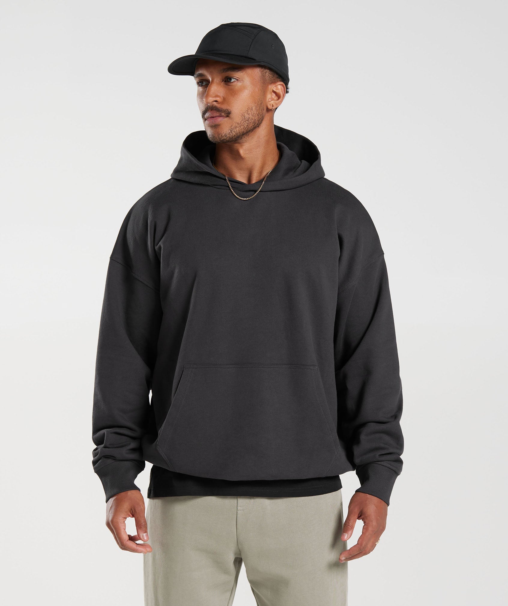 Gymshark Power Washed Hoodie - Black