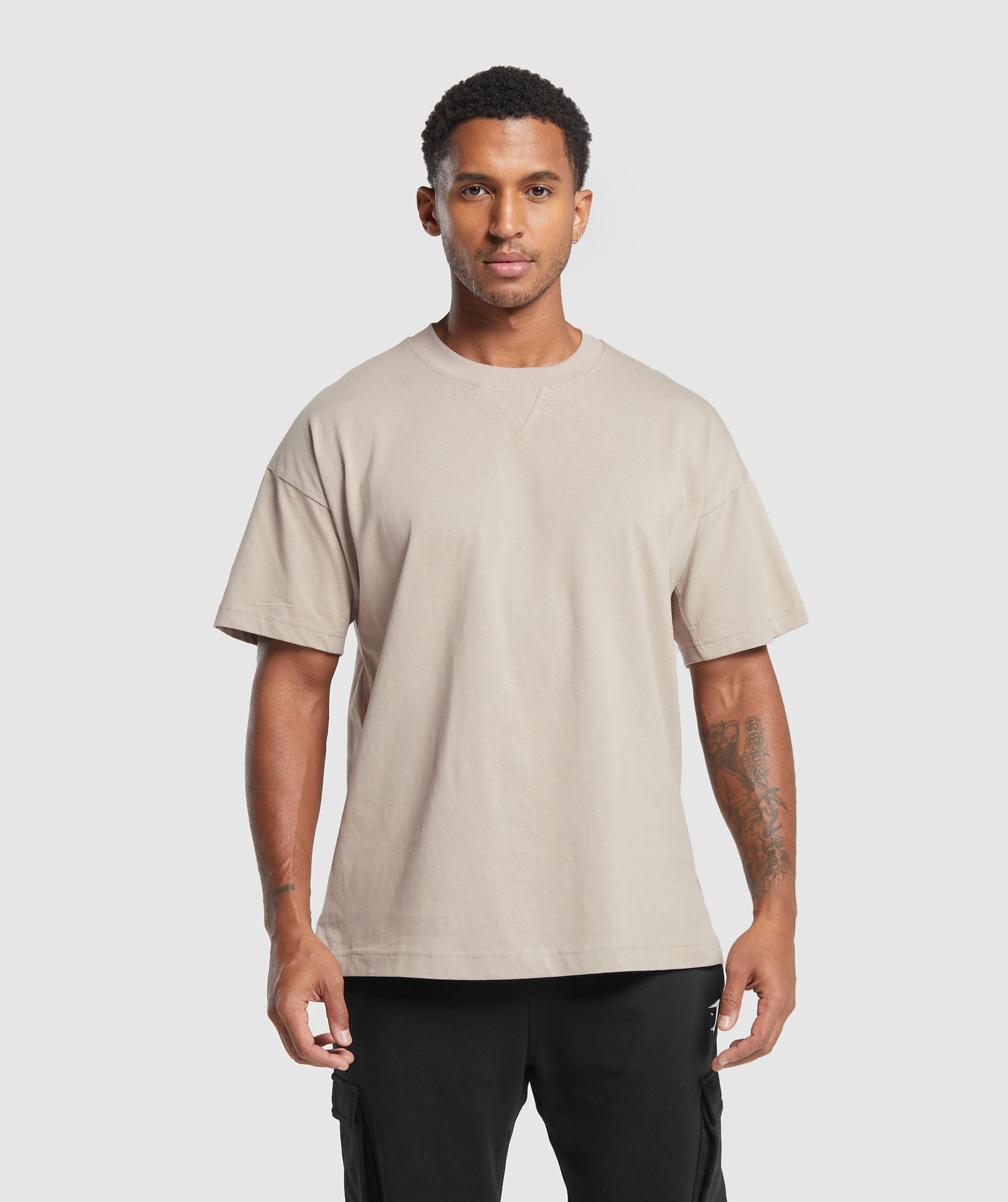 Gymshark Essential Oversized T-Shirt - Black