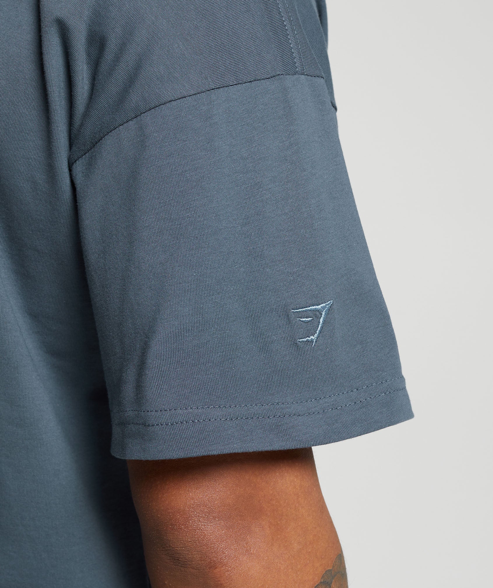 Rest Day Essentials T-Shirt in Titanium Blue - view 6