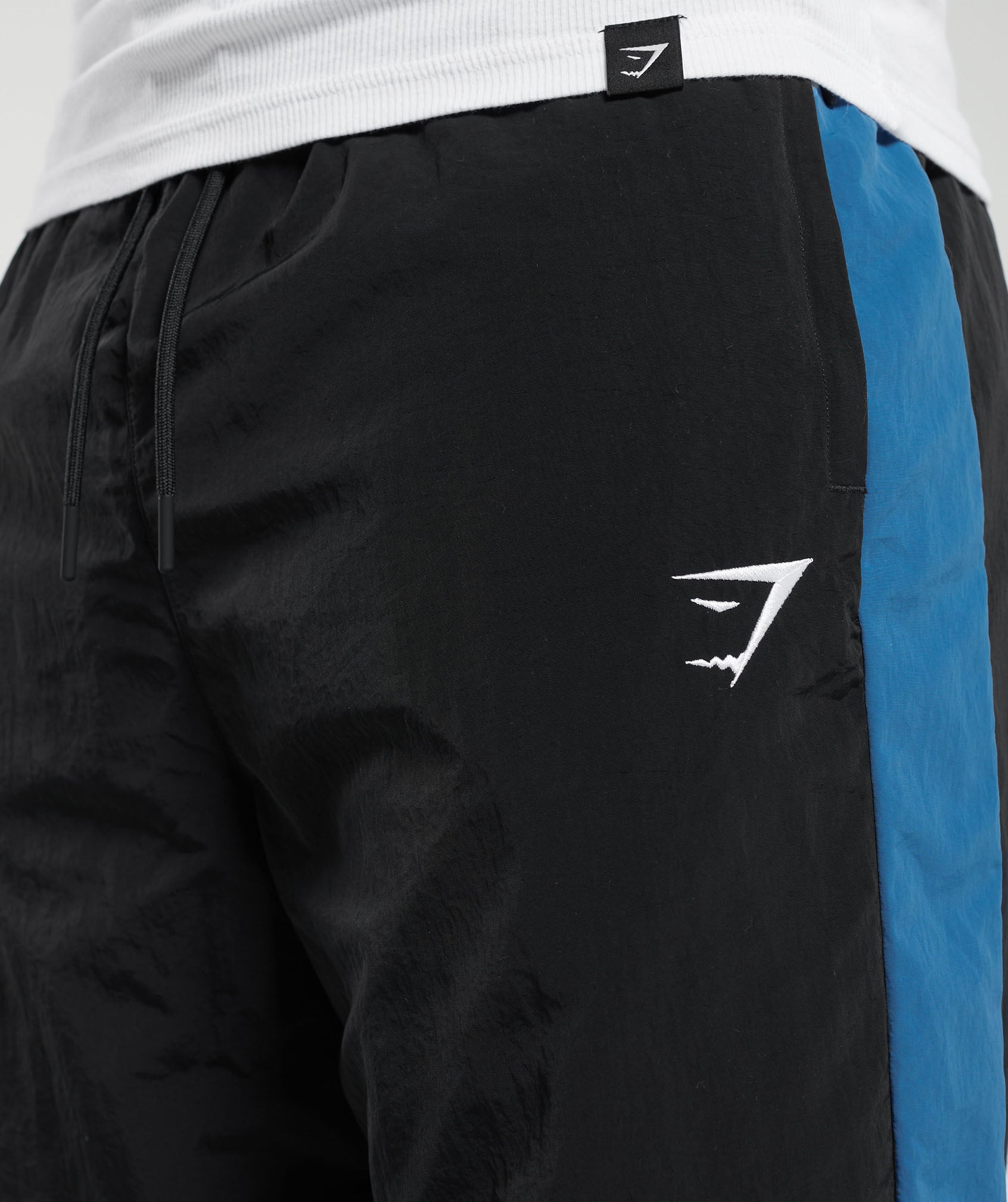 Retro Track Pants in Black - view 6