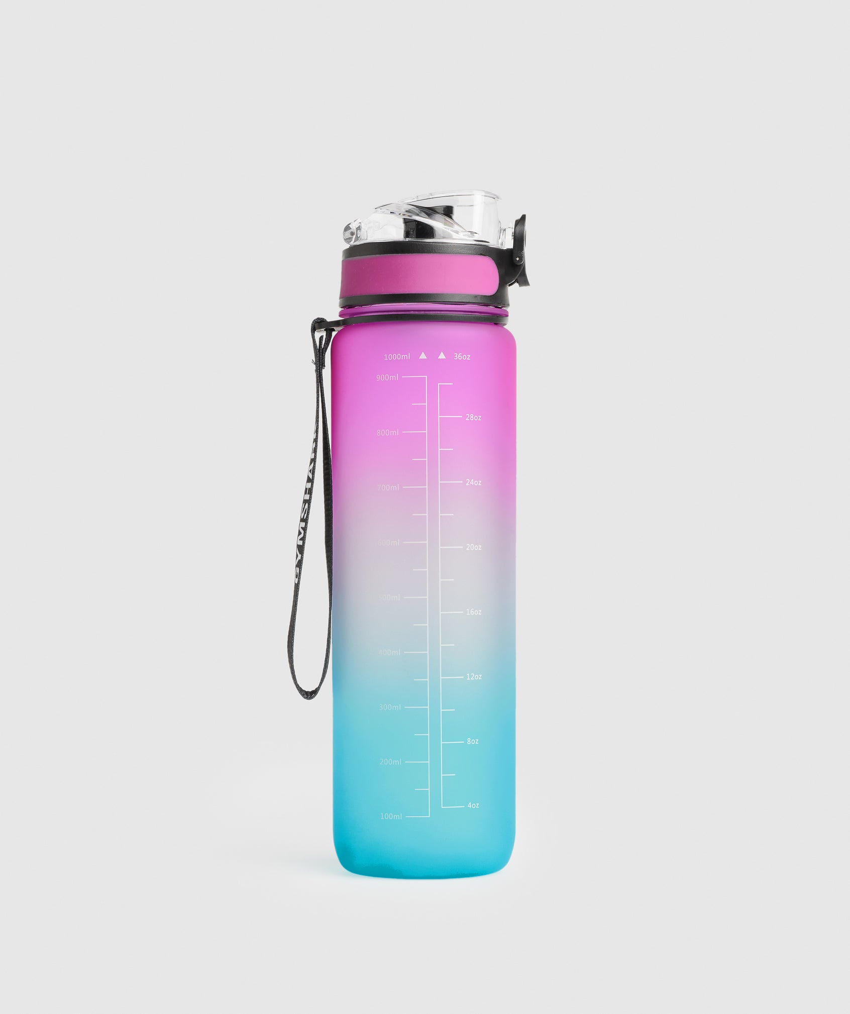 1pc Multicolor Fitness Shaker Cup Sports Water Bottle