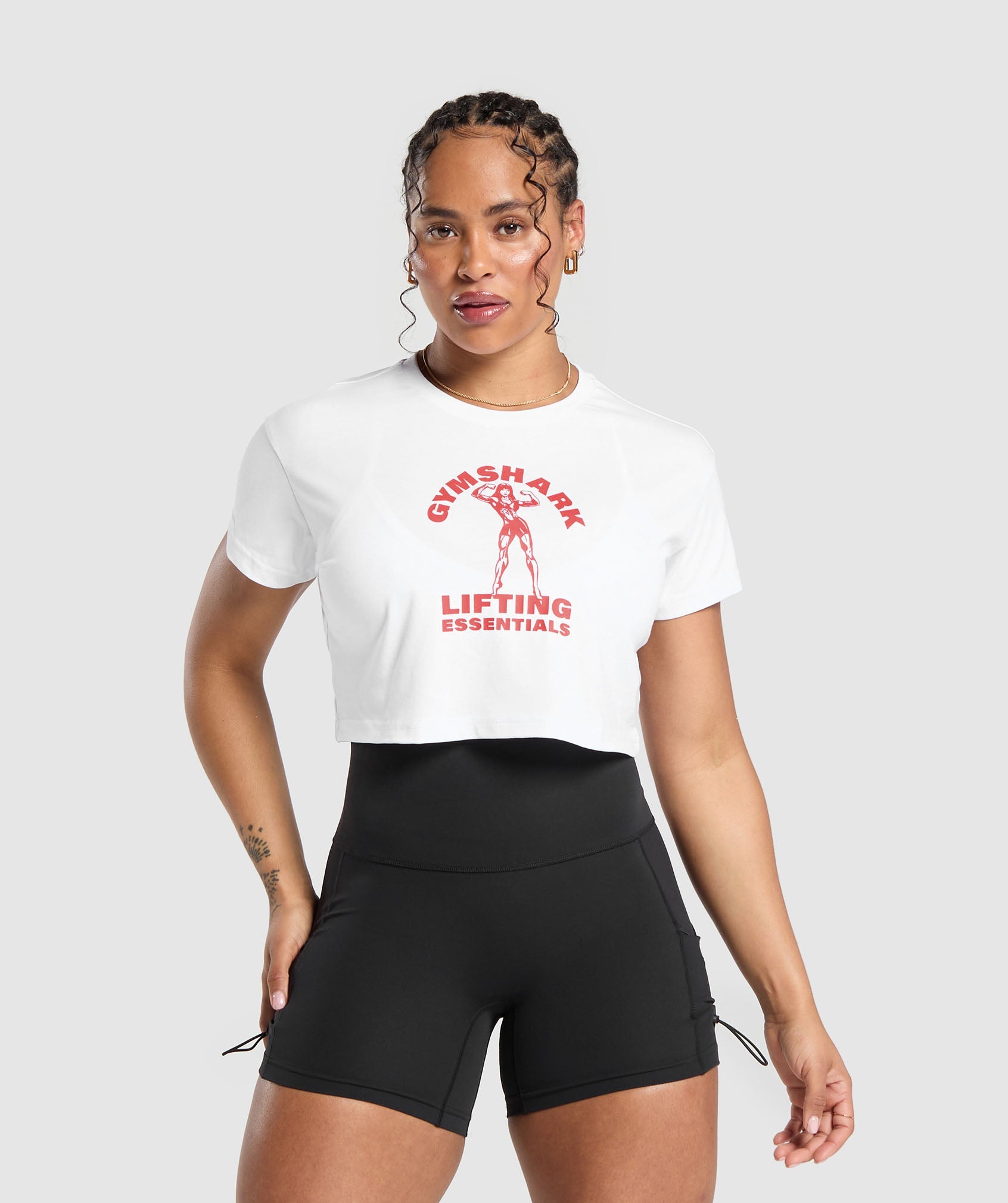 Strong Women Crop Top