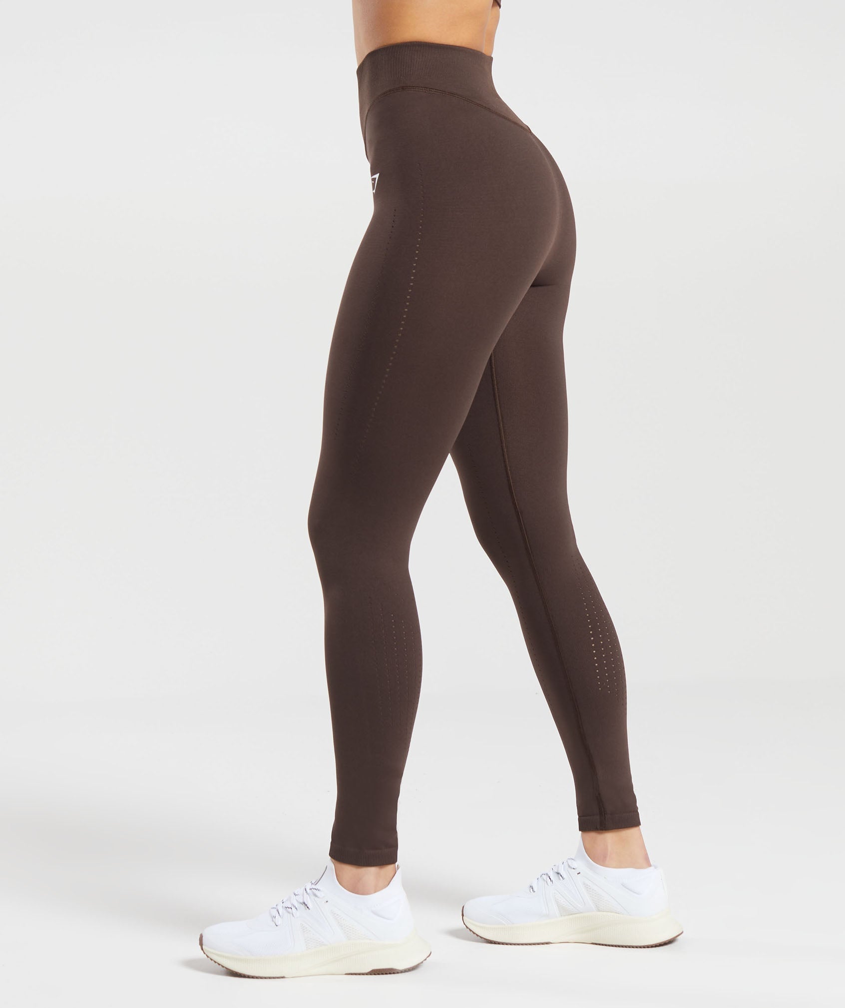 Gymshark Sweat Seamless Leggings - Shadow Brown