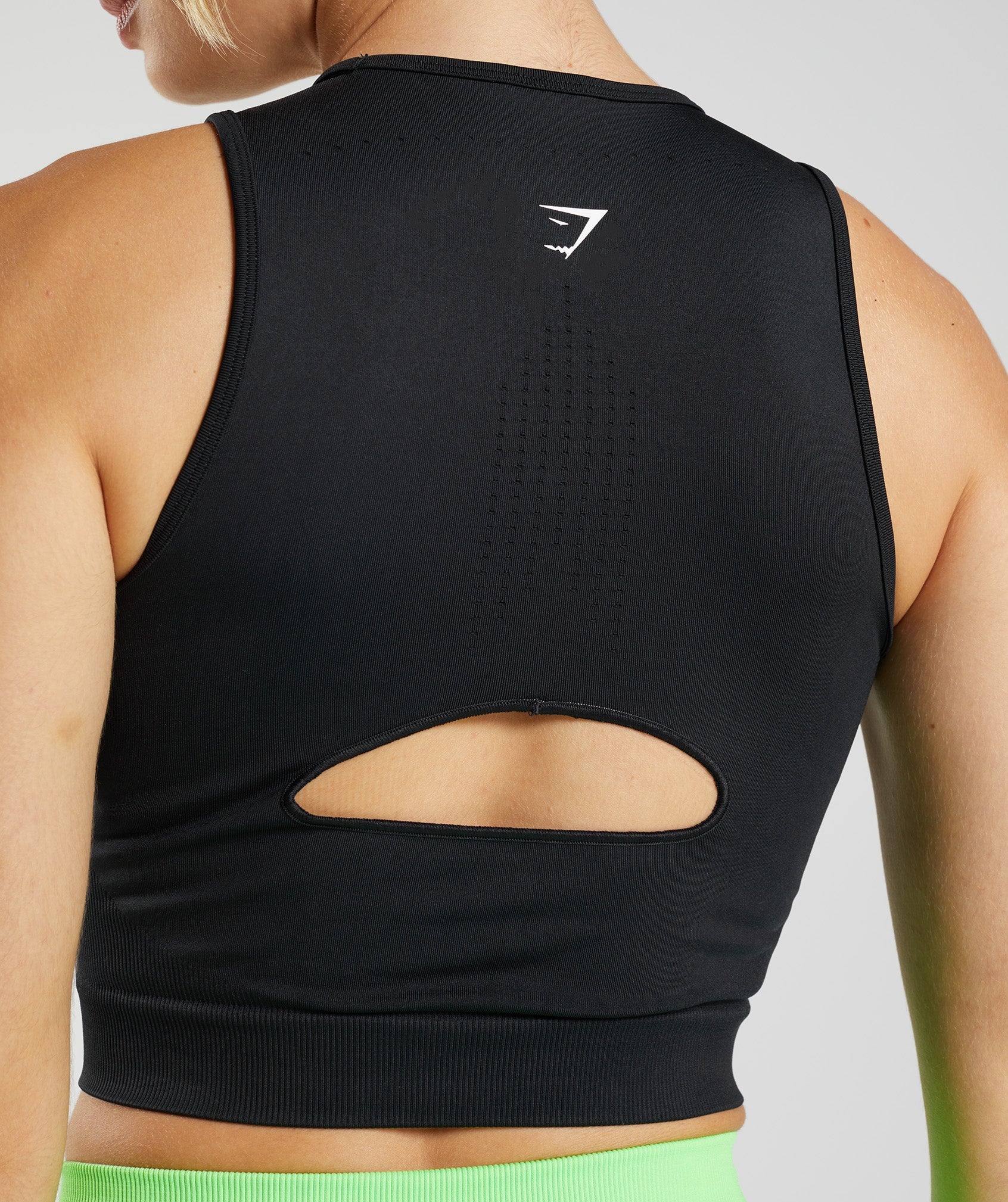 Sweat Seamless Midi Tank in Black