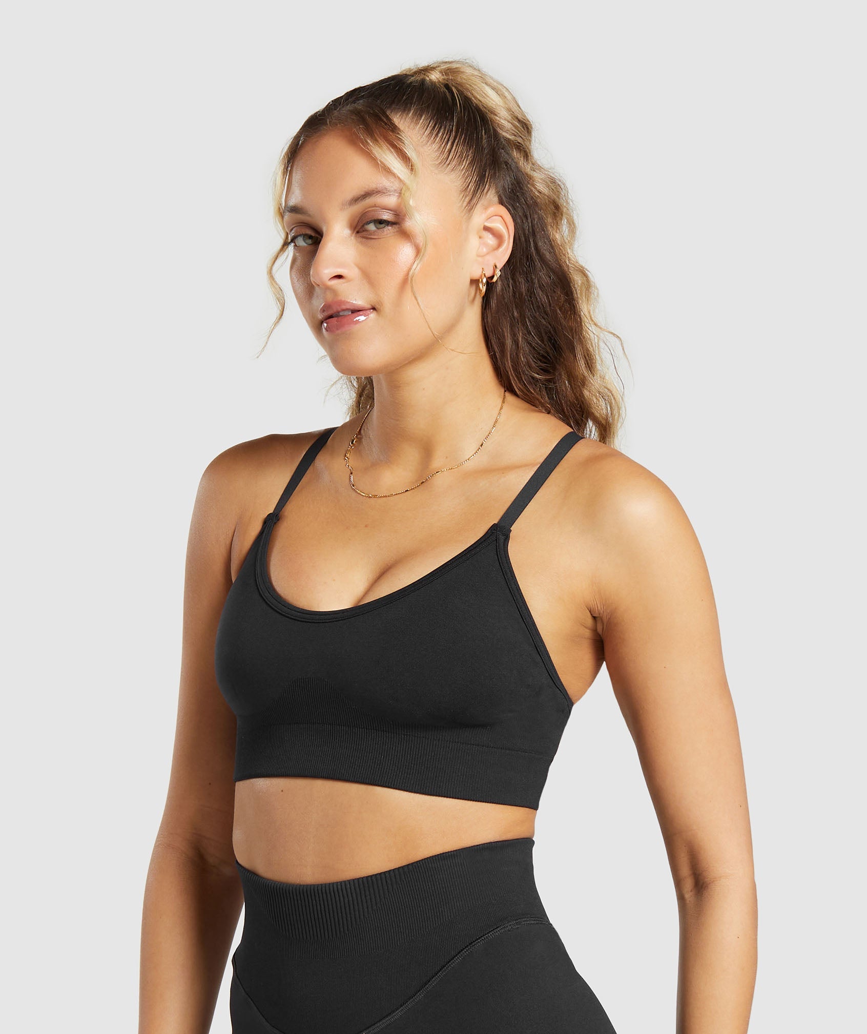 Gymshark Everyday Seamless Sports Bra - Black