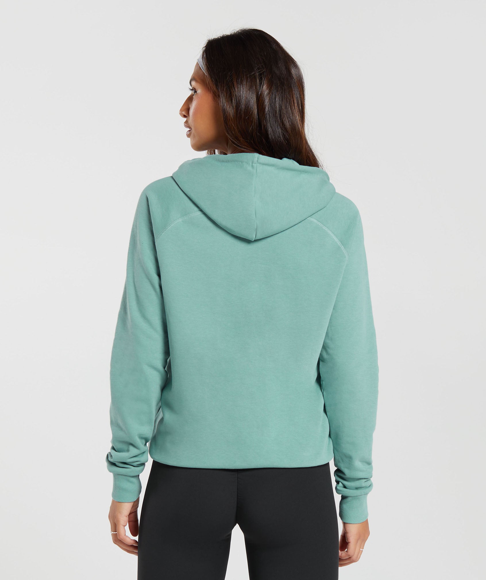 Training Hoodie in Duck Egg Blue - view 2
