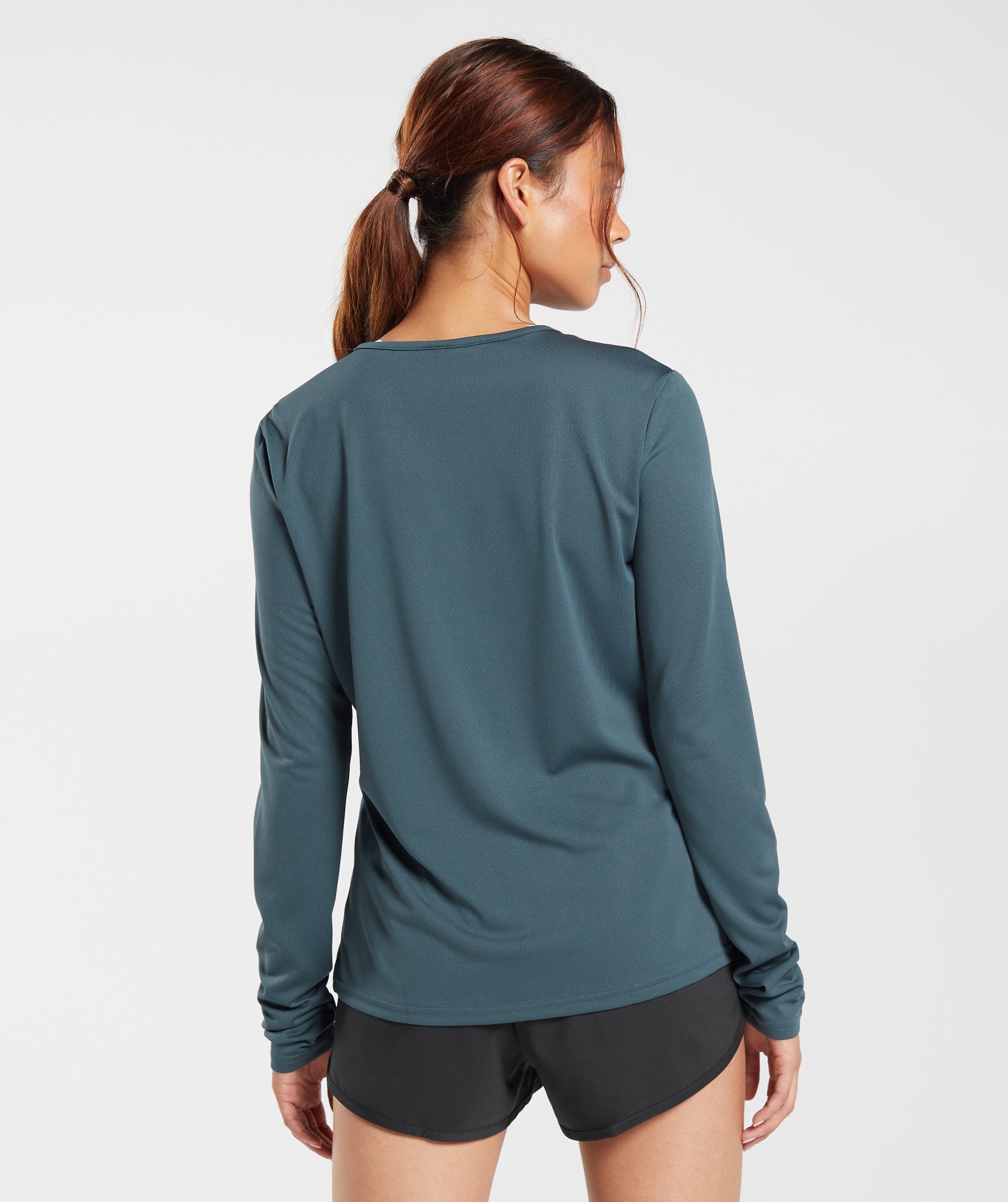 Training Long Sleeve Top in Smokey Teal - view 2