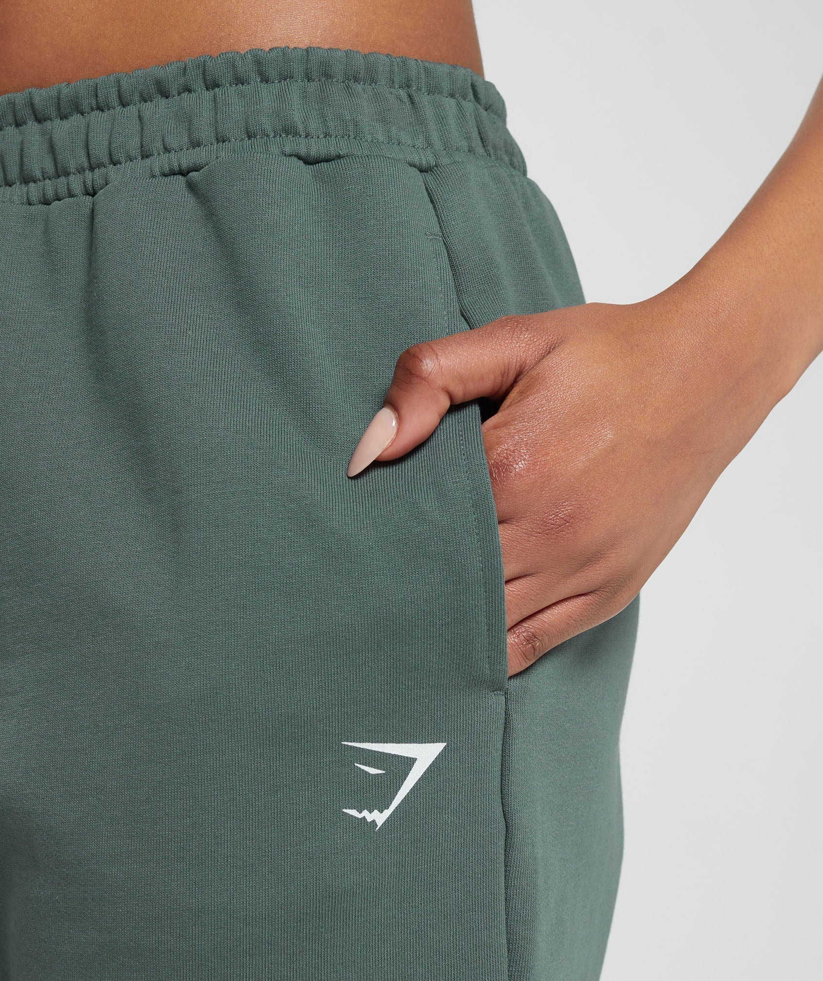 Tattoo Joggers in Slate Teal - view 6