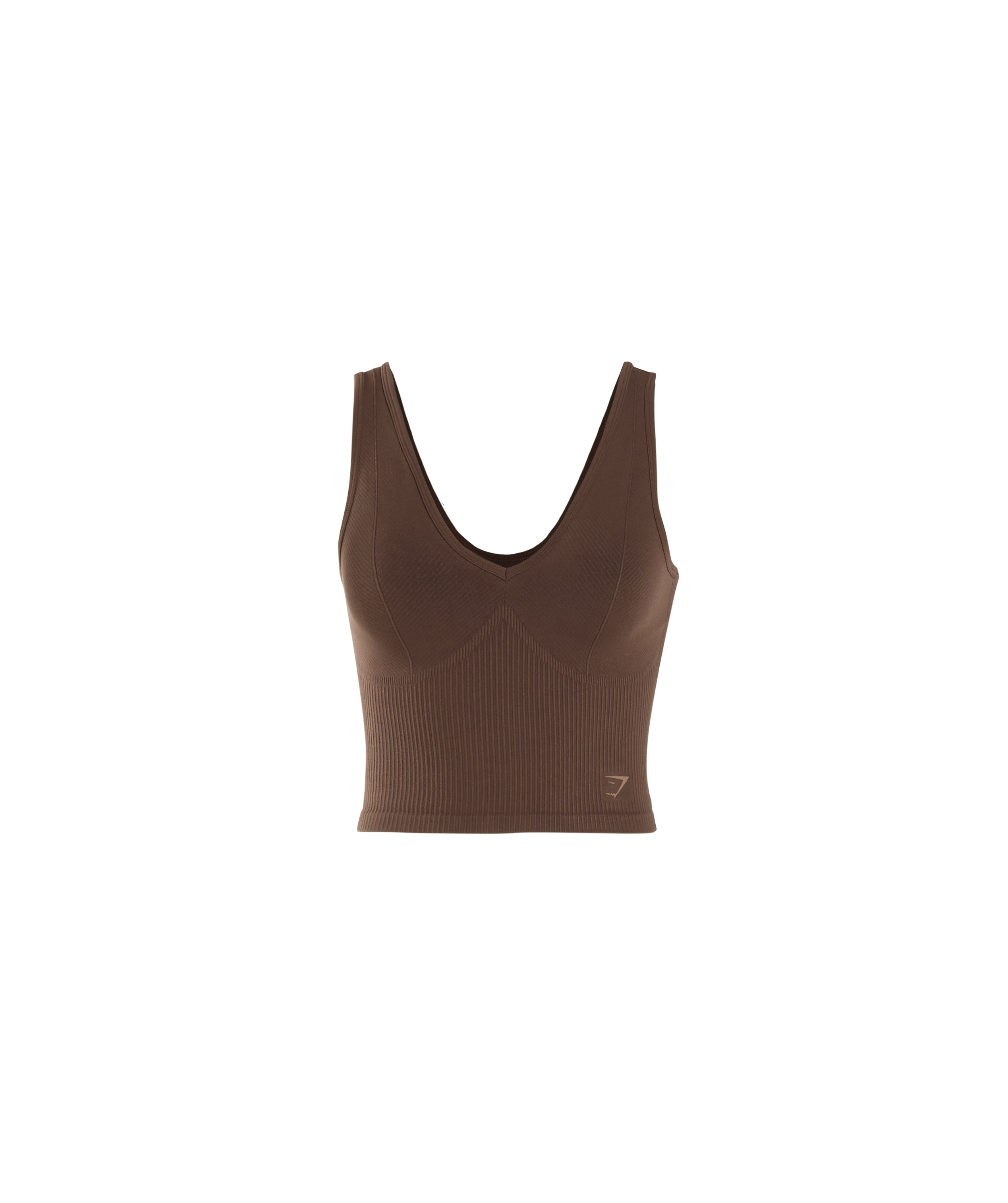 Rest Day Seamless Midi Tank in Oak Brown