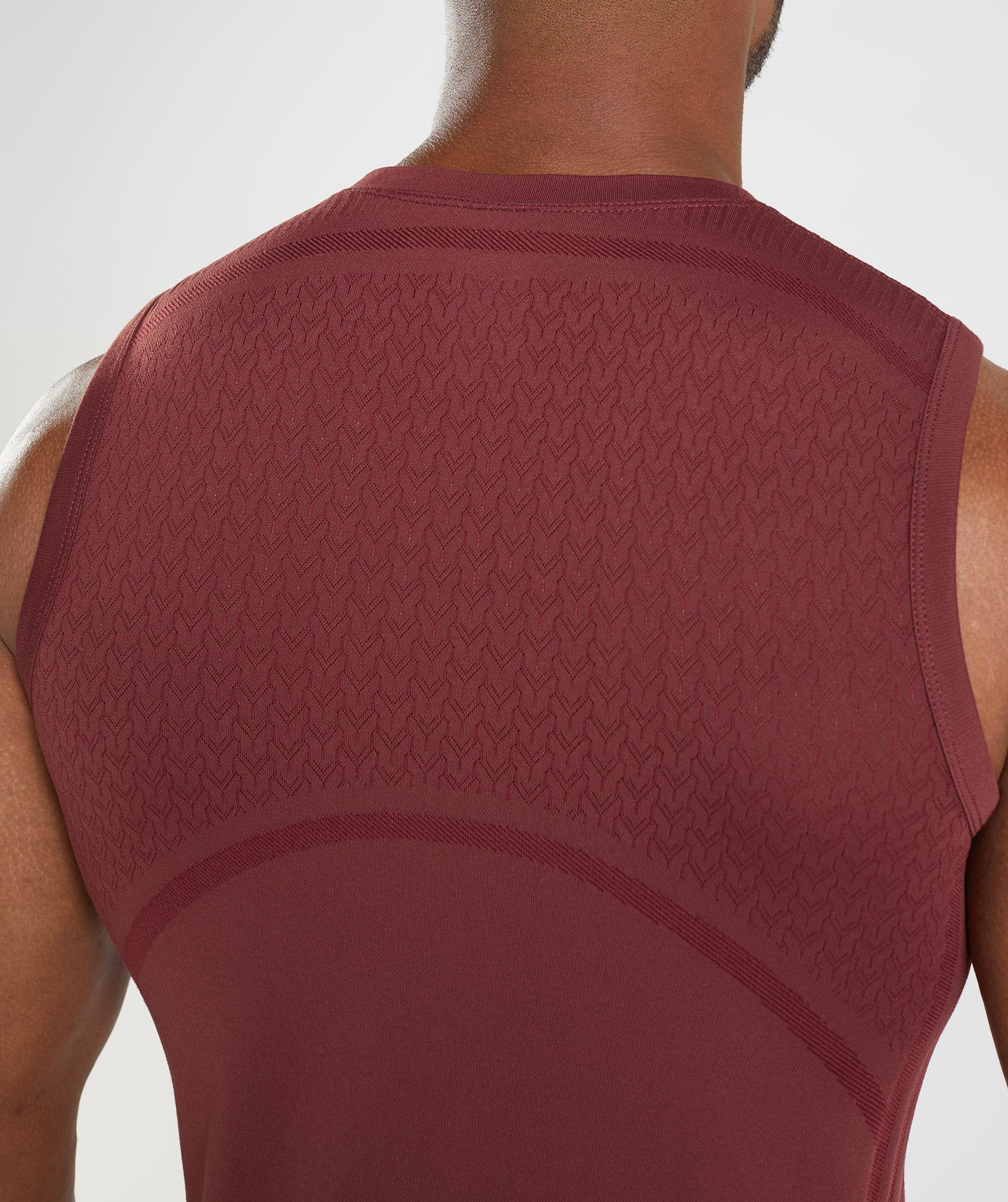 315 Seamless Tank in Cherry Brown