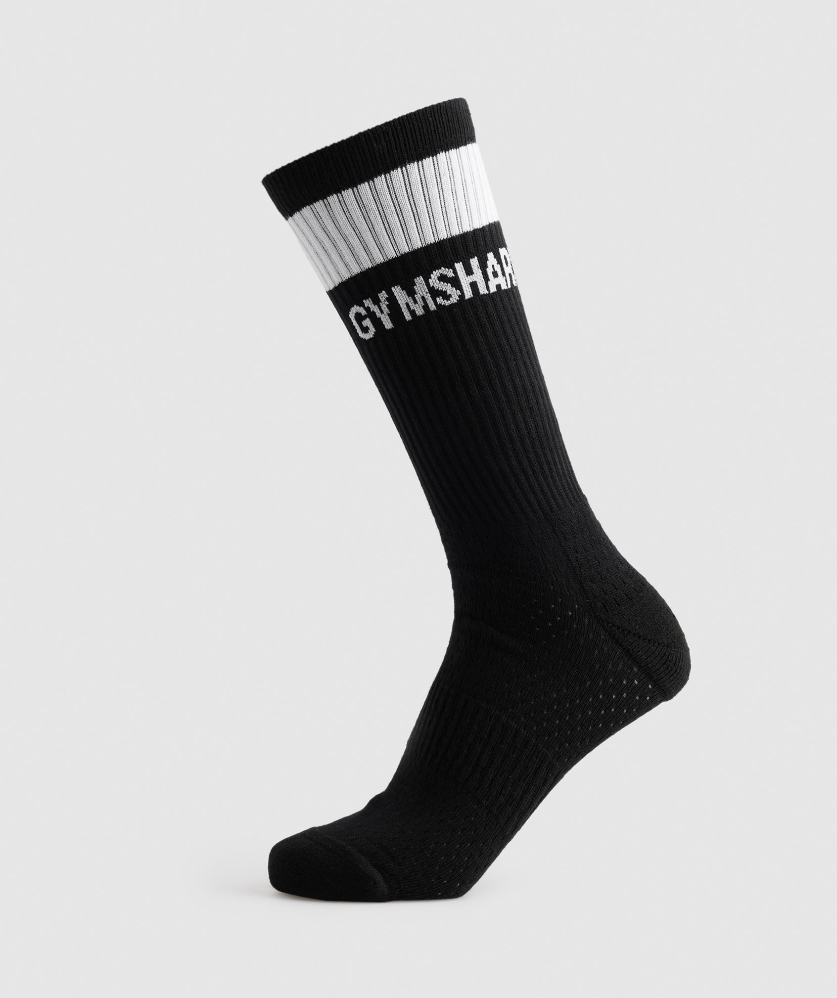 Crew Socks 1pk in Black - view 5