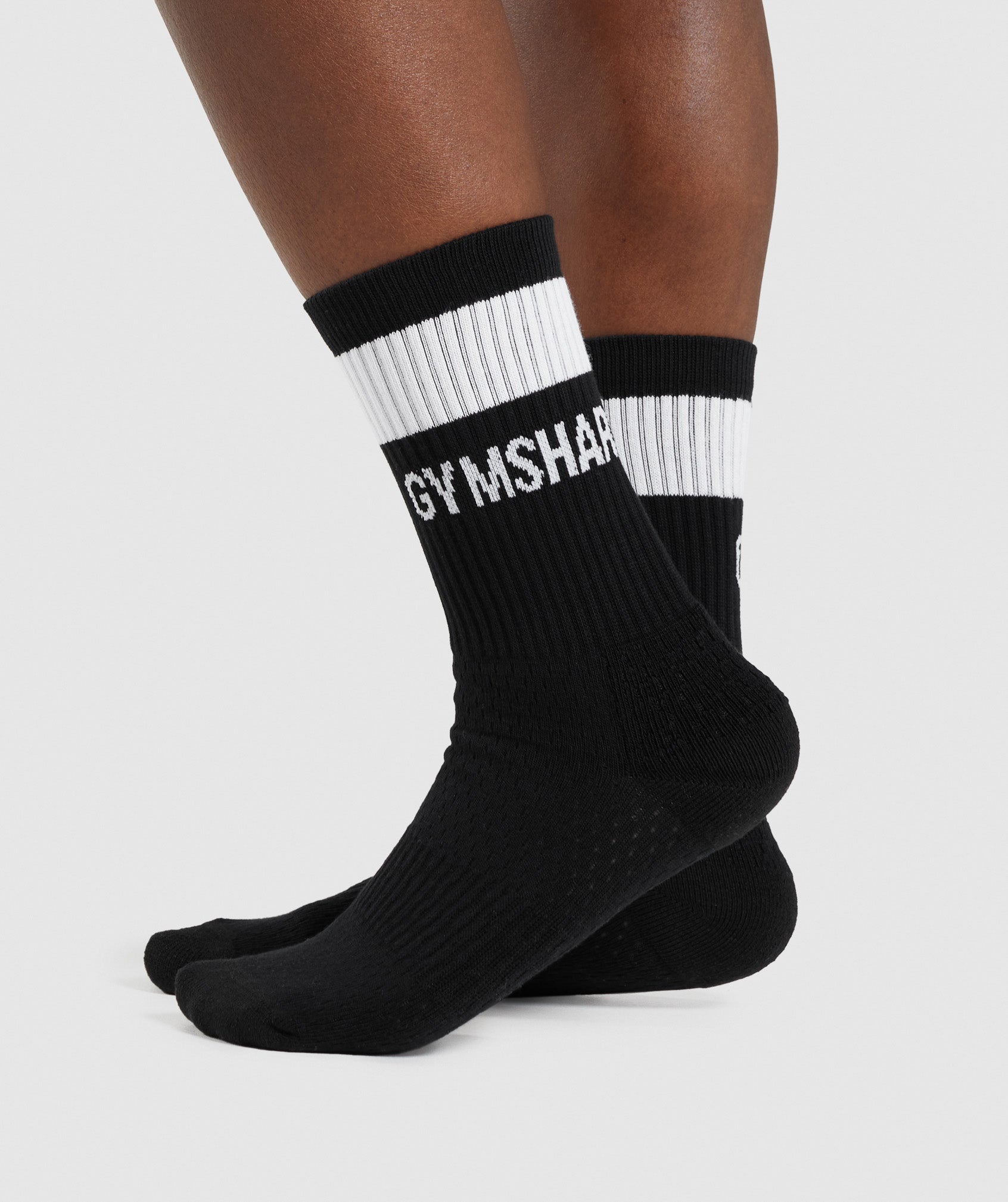 Crew Socks 1pk in Black - view 3