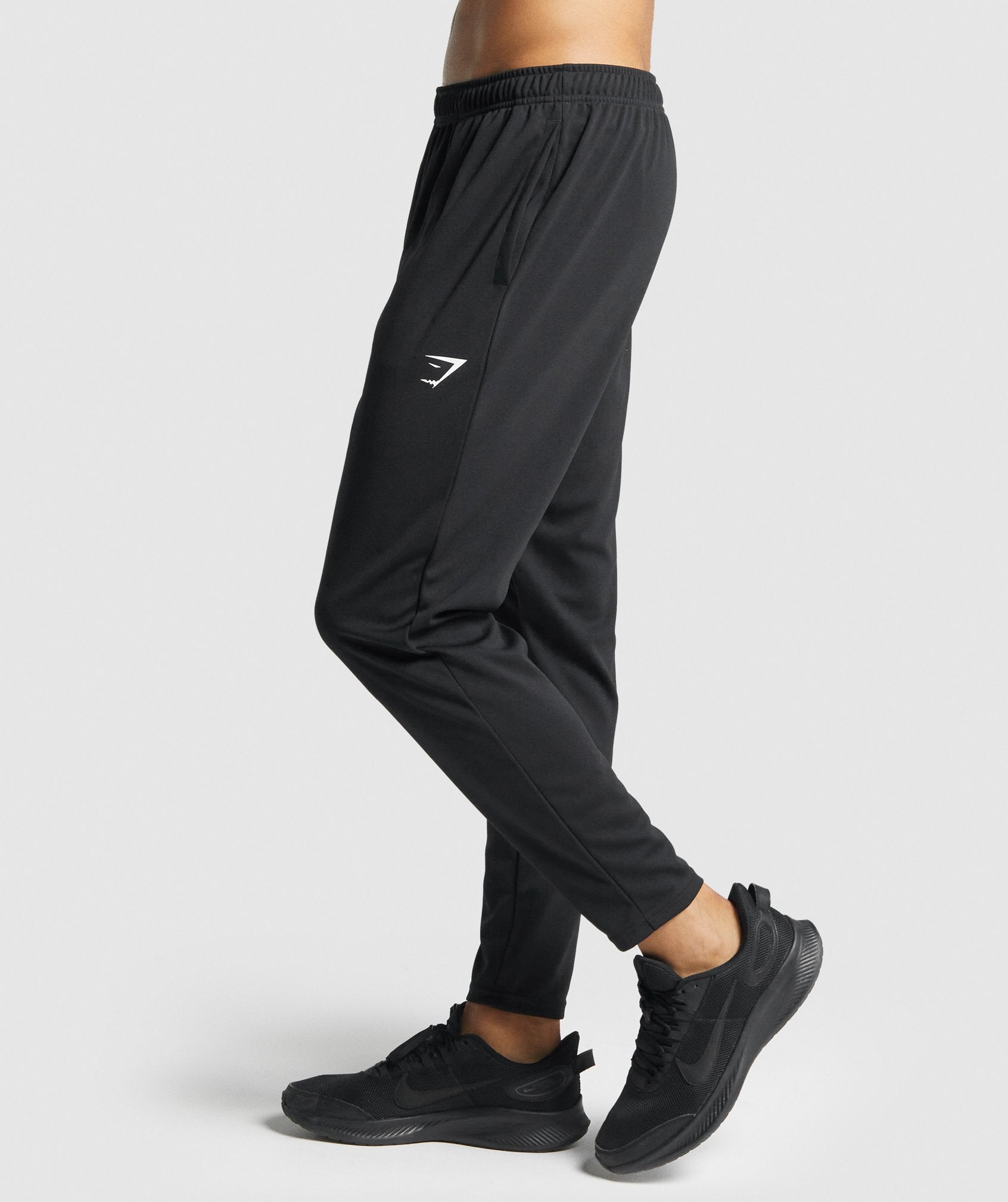 Gymshark Winter Tracksuit Bottoms (Joggers) - Black / Small