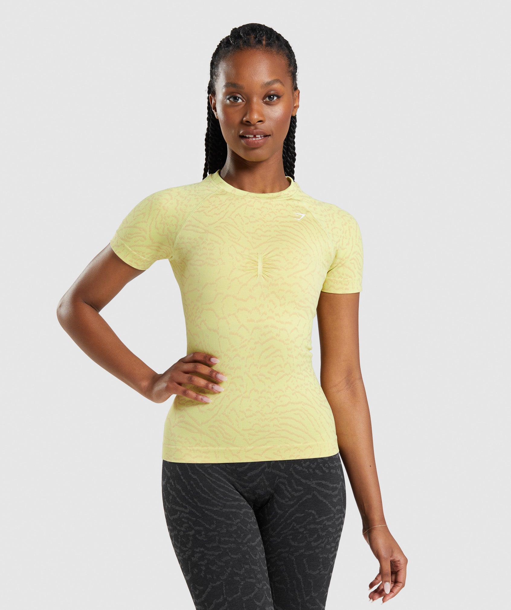 Adapt Animal Seamless T-Shirt in Hybrid | Firefly Yellow - view 1