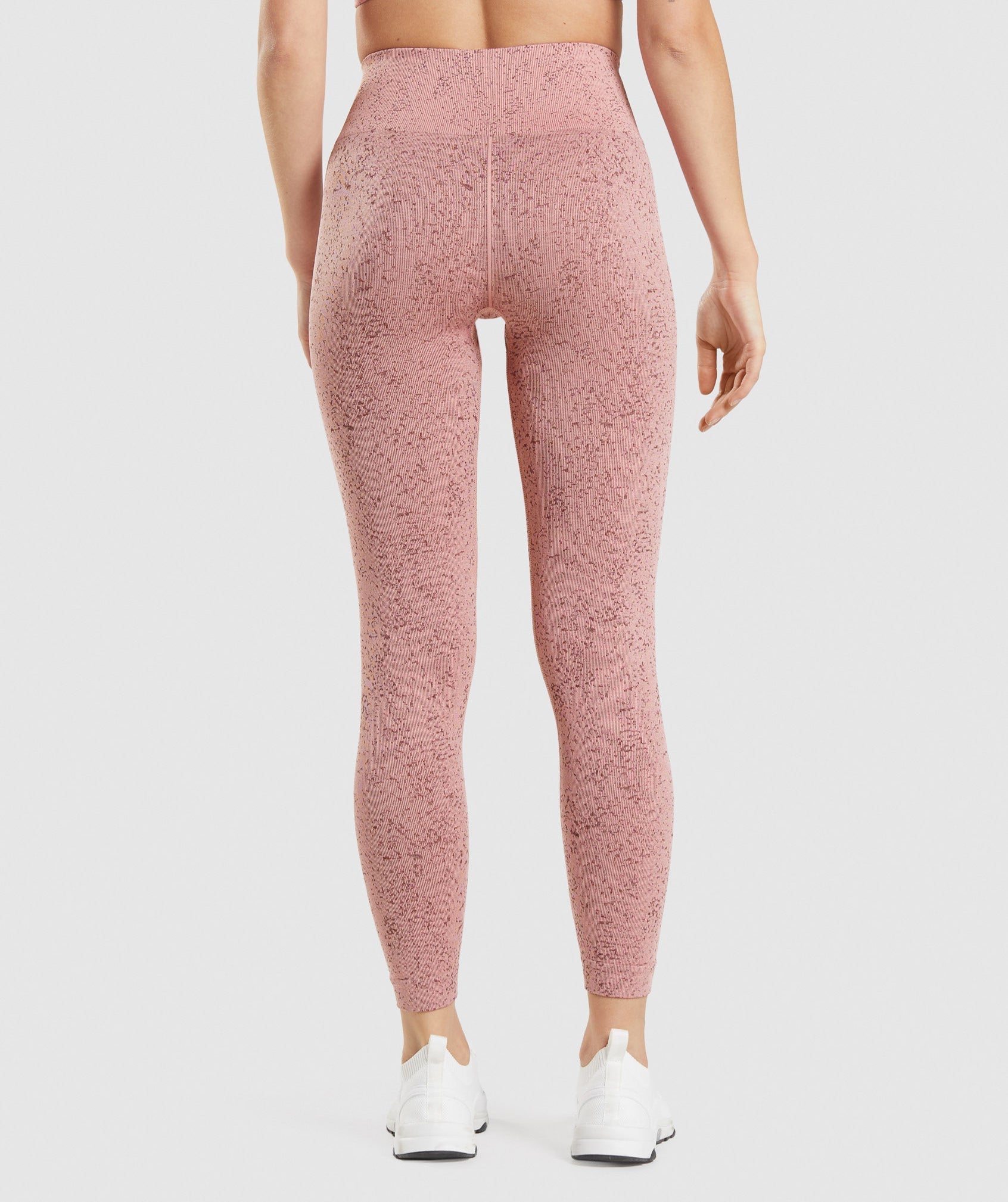 Adapt Fleck Seamless Leggings in Mineral | Paige Pink - view 2