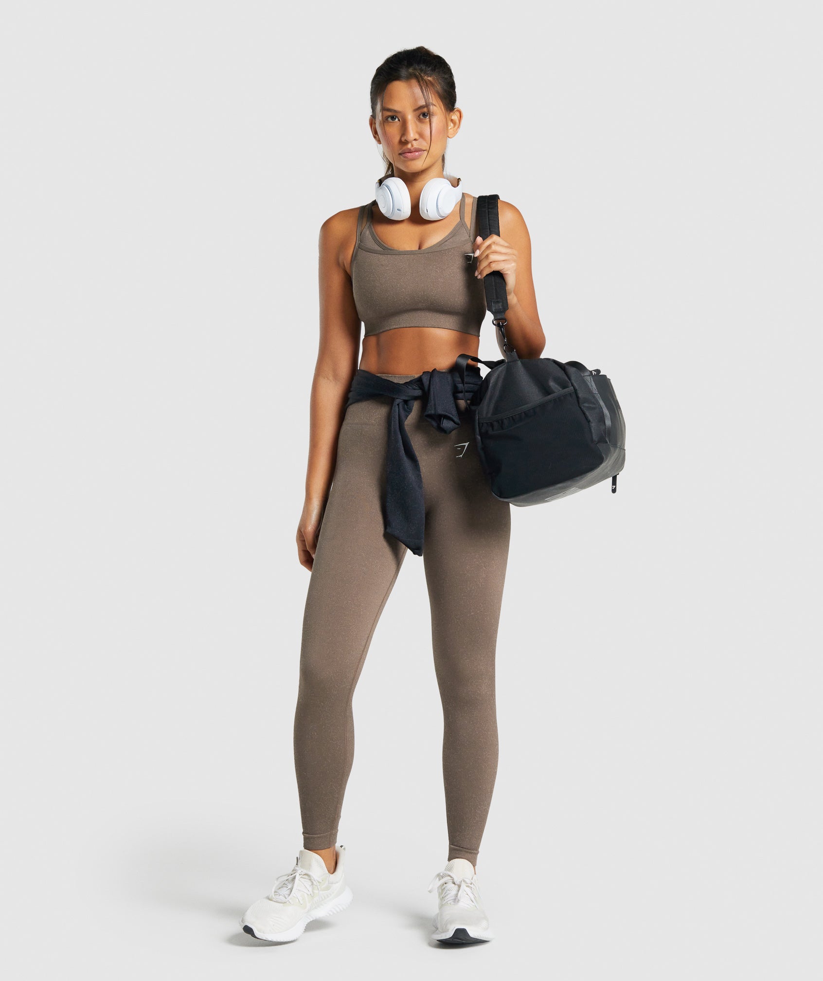 Gymshark Everyday Contour Leggings - Archive Brown