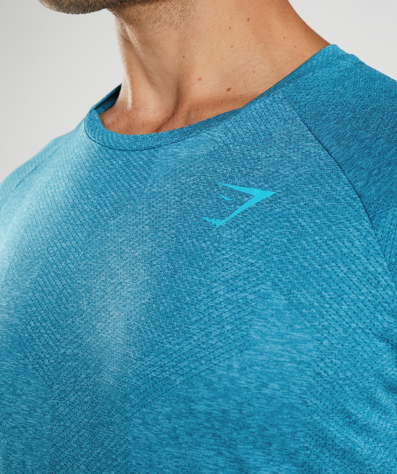 Apex T-Shirt in Atlantic Blue/Shark Blue - view 6